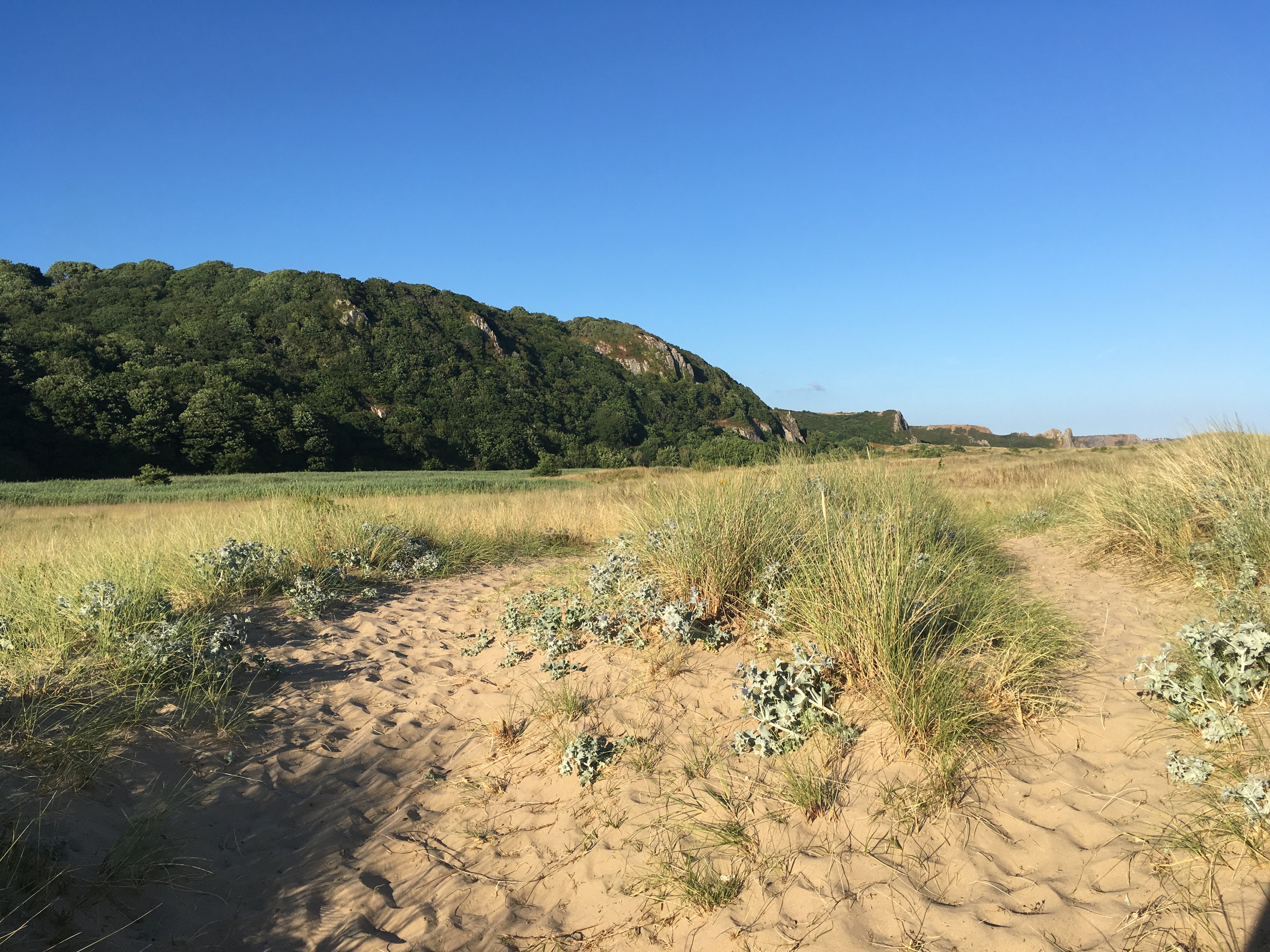 Finding peacefulness at Oxwich Bay in Wales