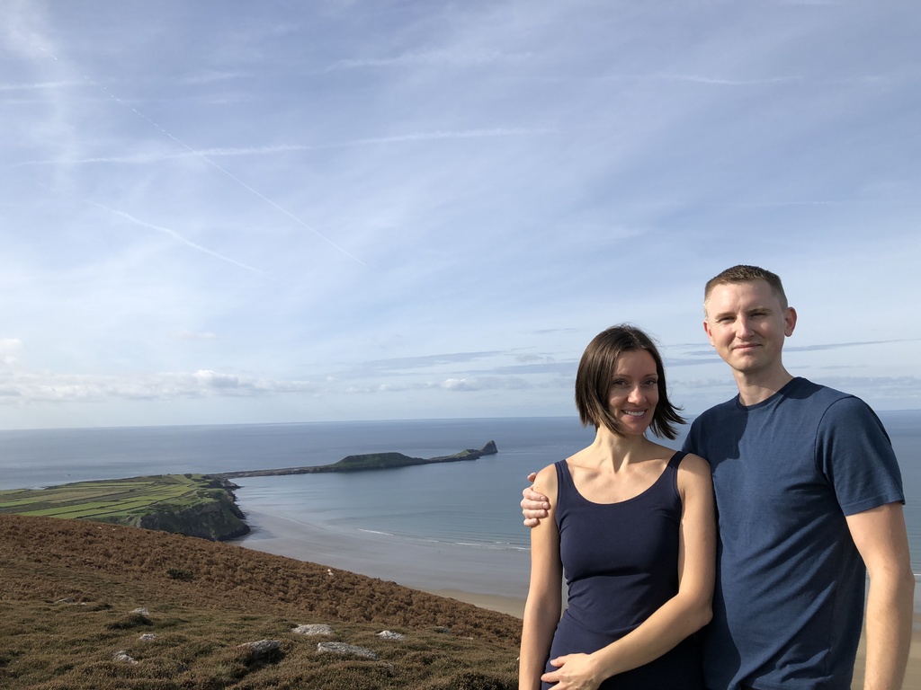 A last minute campervan camping trip to Rhossili Bay, Gower Peninsula, Welsh coast