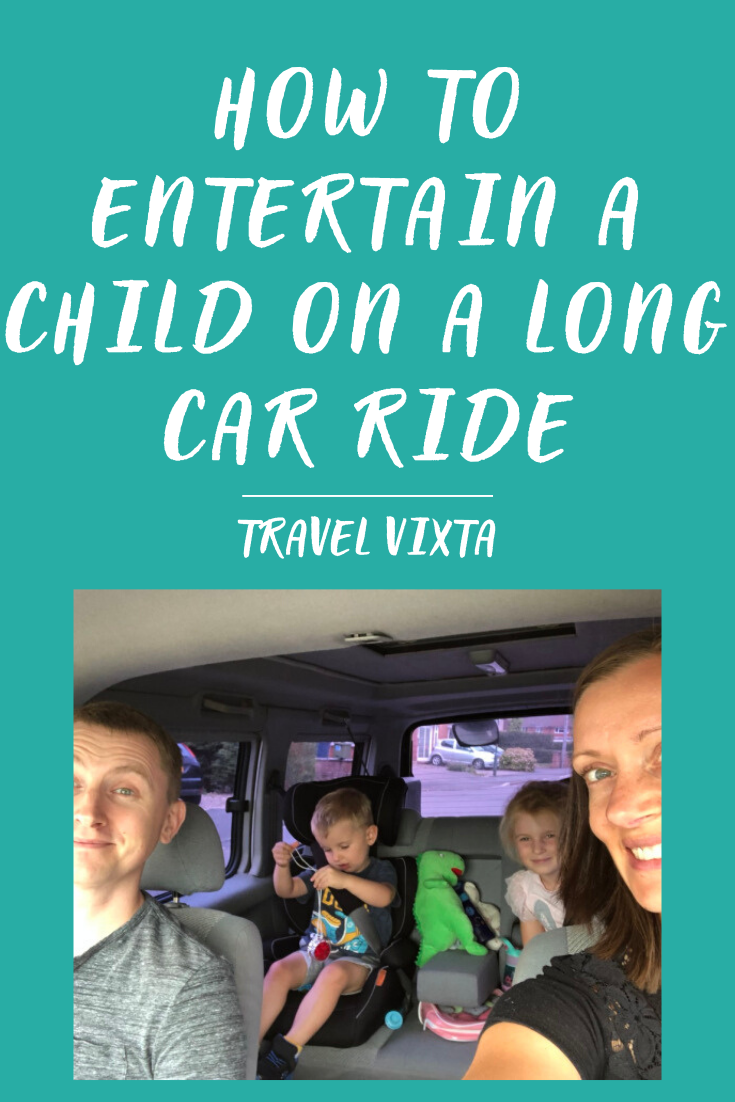 How to entertain a child on a long car ride