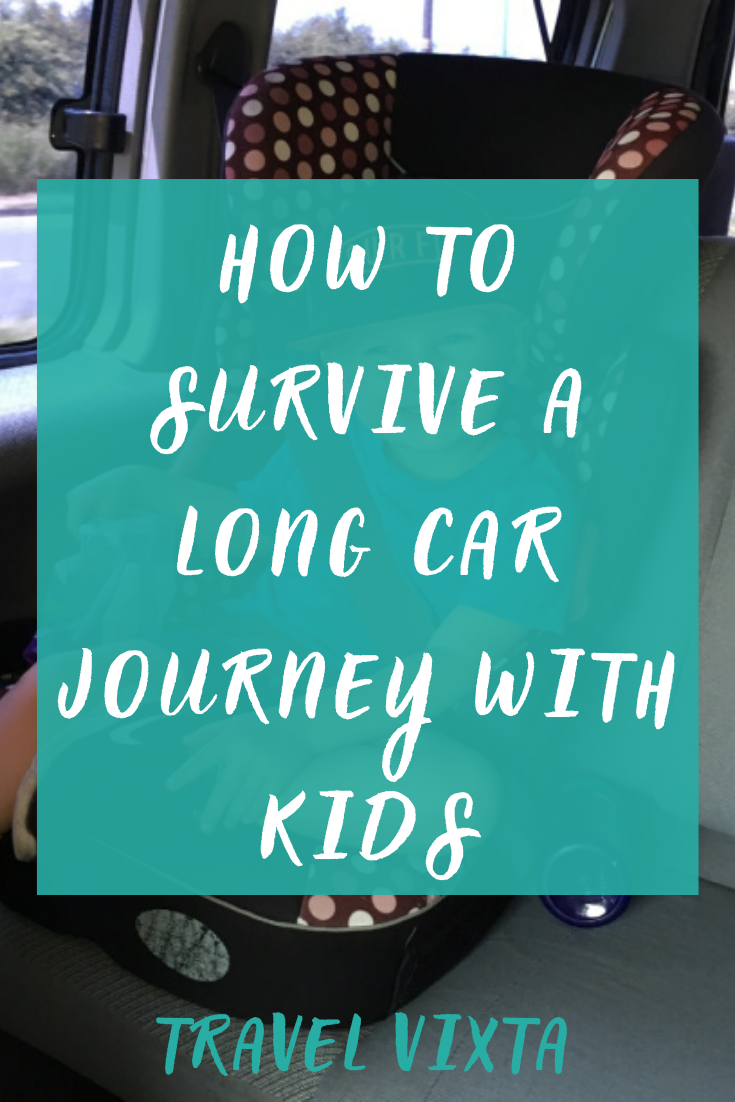 How to entertain a child on a long car ride