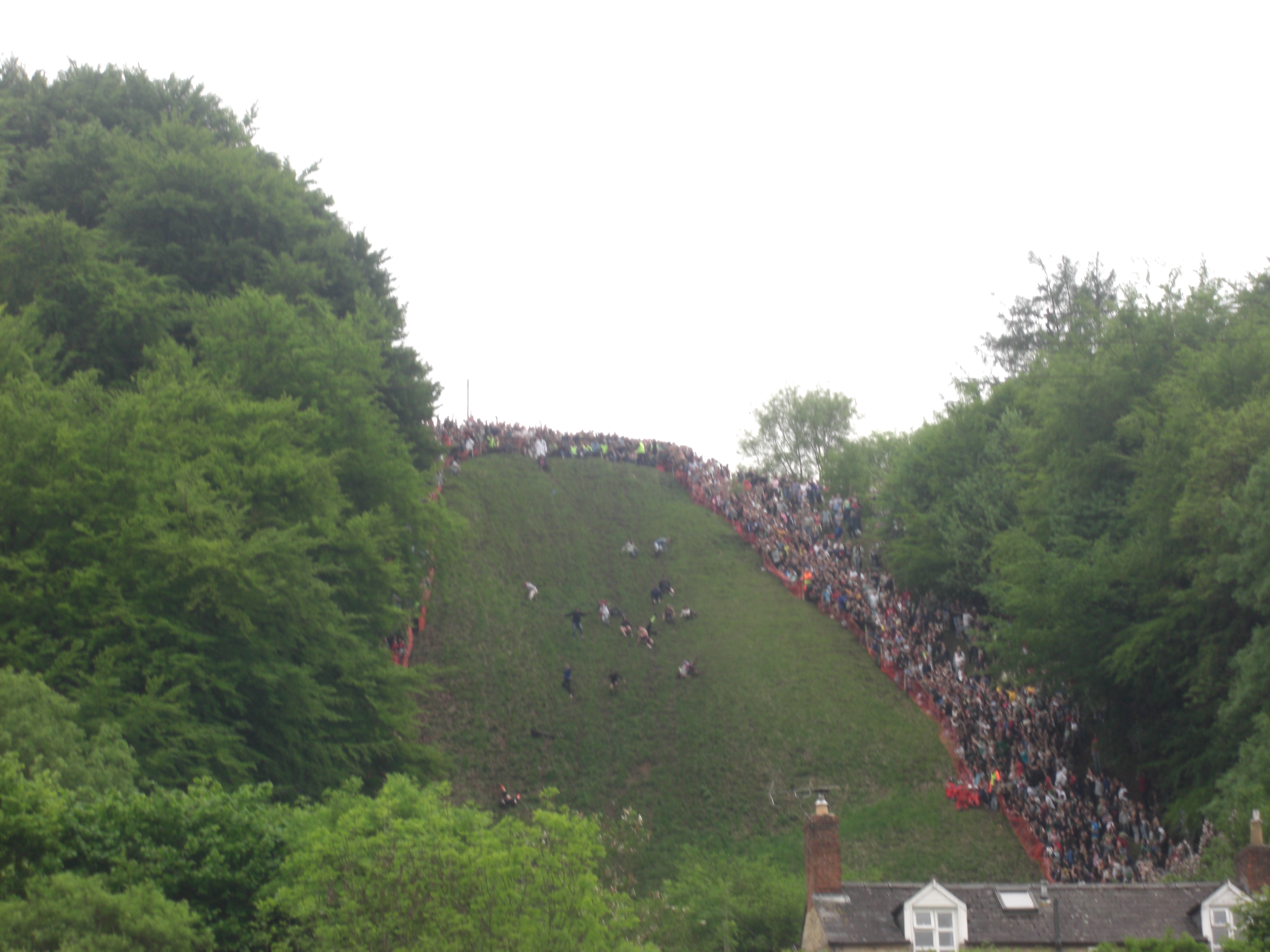 What is the Coopers Hill Cheese Rolling in Gloucestershire?