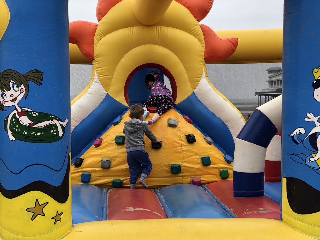 Days out with kids at Weston-super-Mare beach + pier