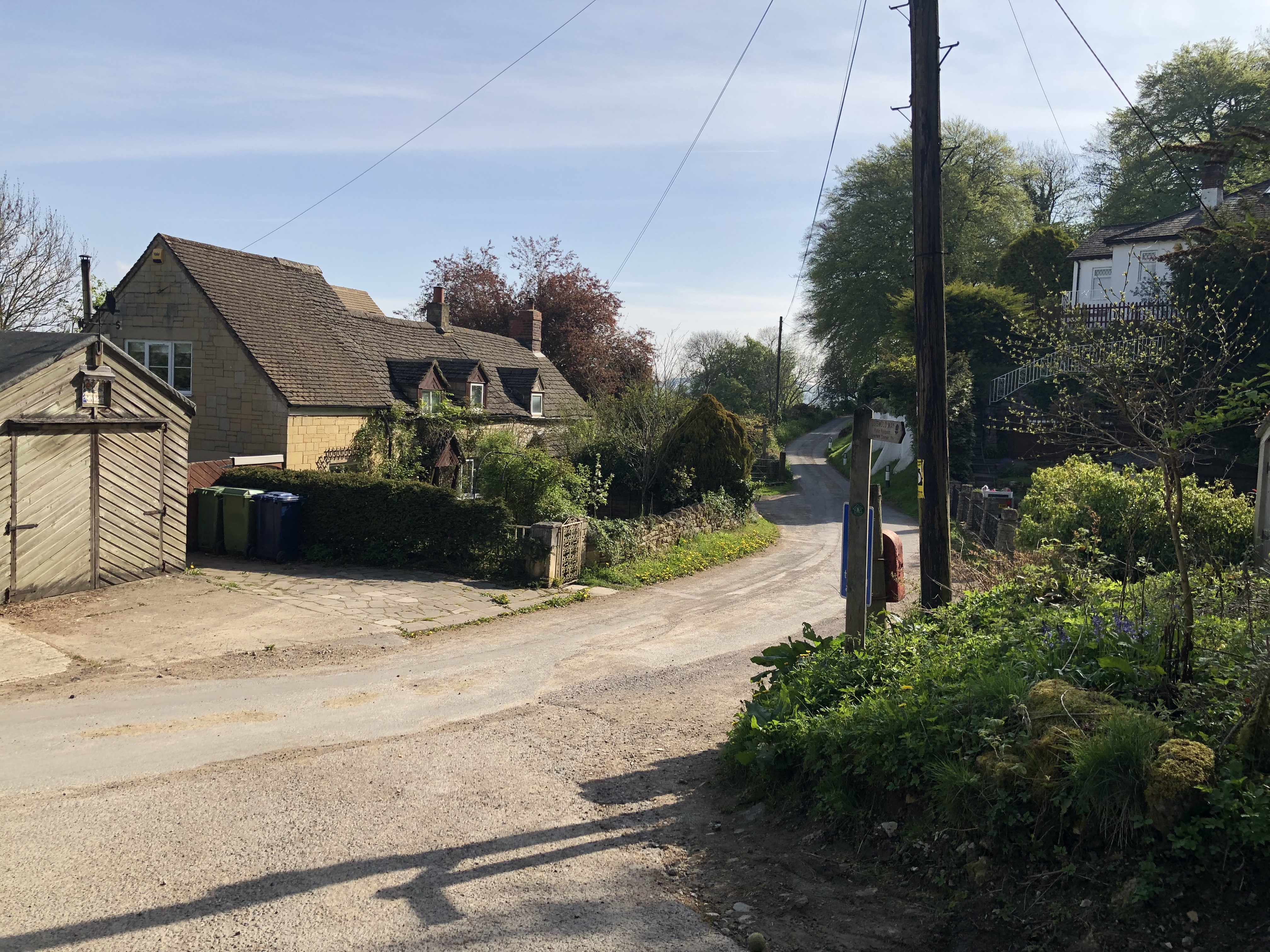 A woodland walk from Coopers Hill Nature Reserve to Great Witcombe Roman Villa