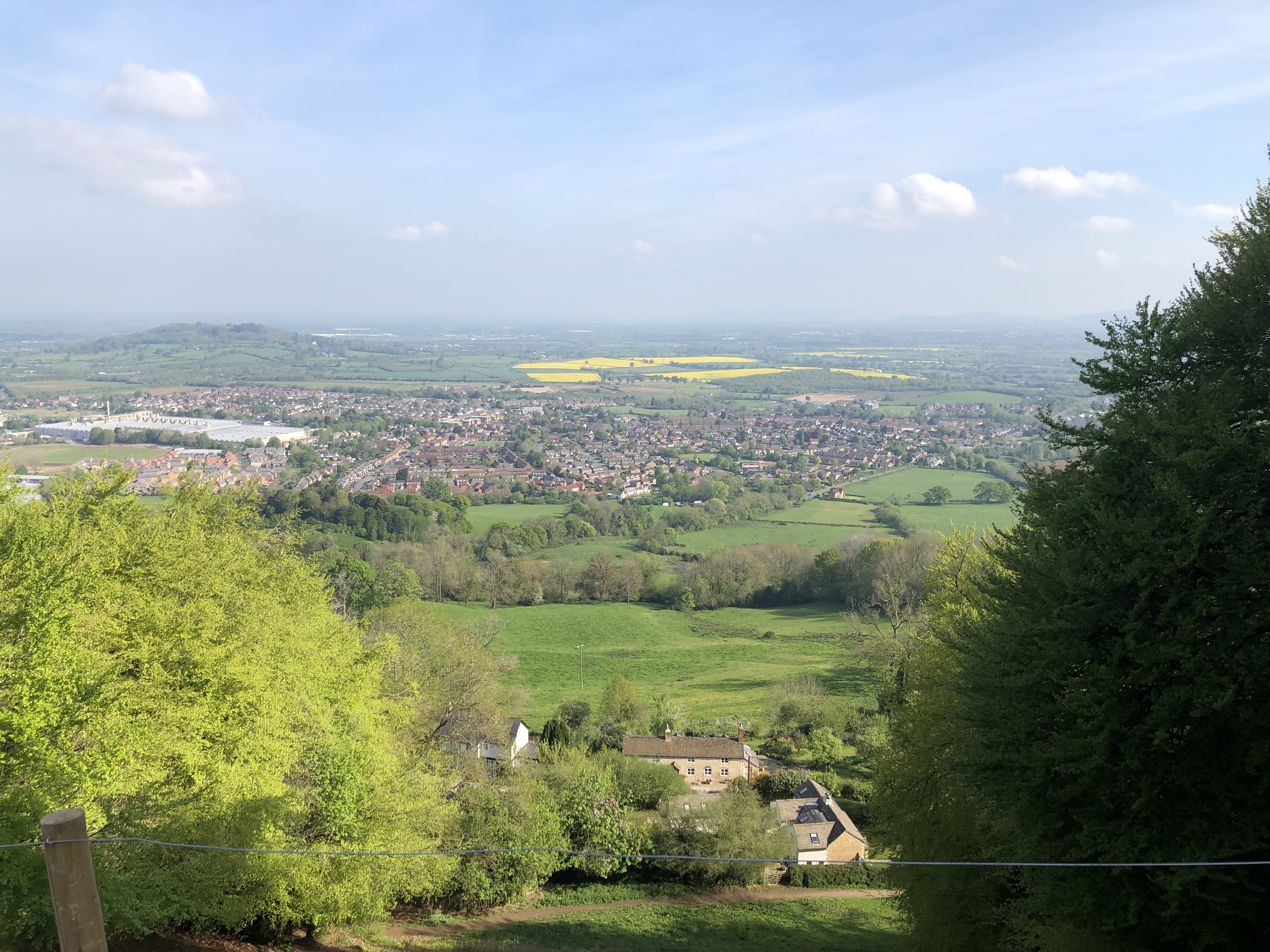 A woodland walk from Coopers Hill Nature Reserve to Great Witcombe Roman Villa
