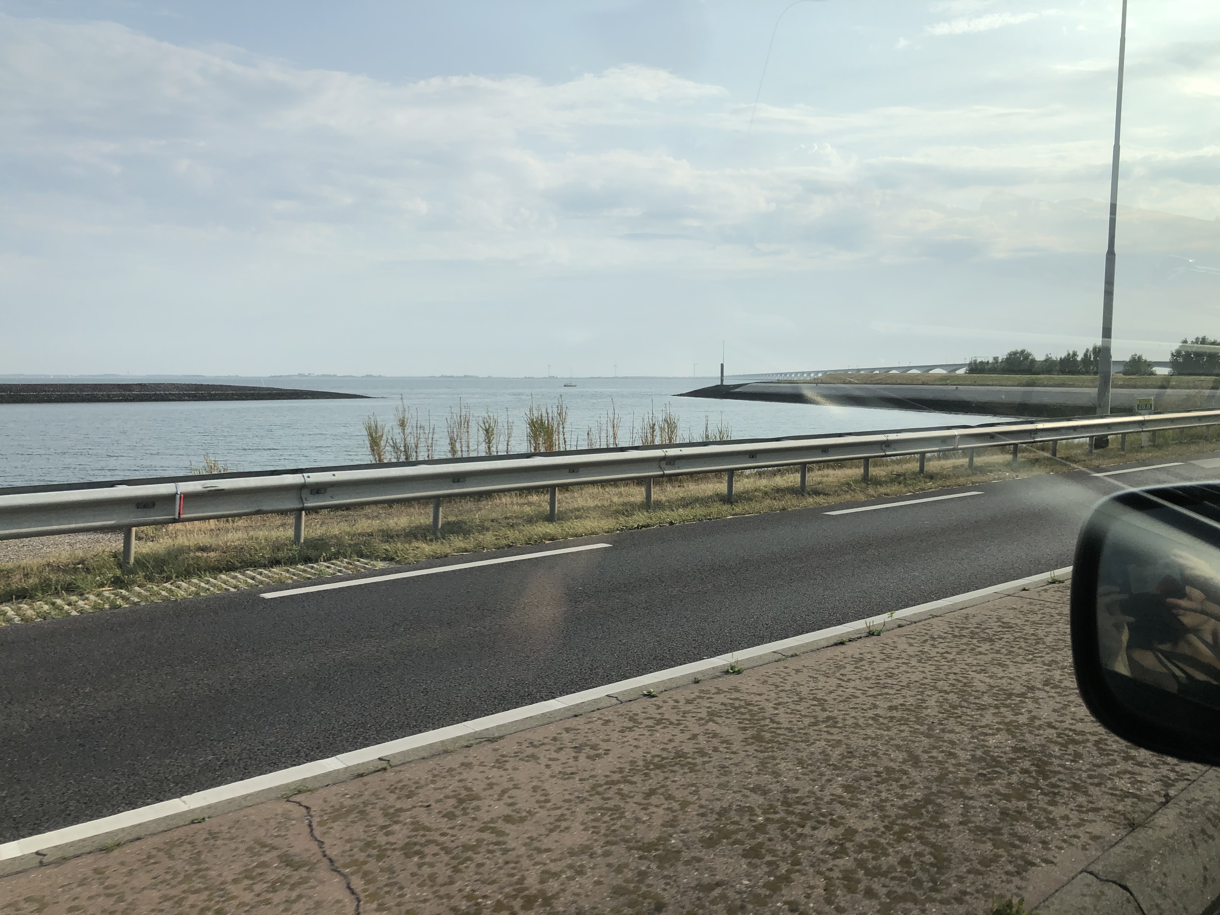 Europe family road trip day 6 - 11 hour Netherlands coastal scenic drive from Germany to Belgium