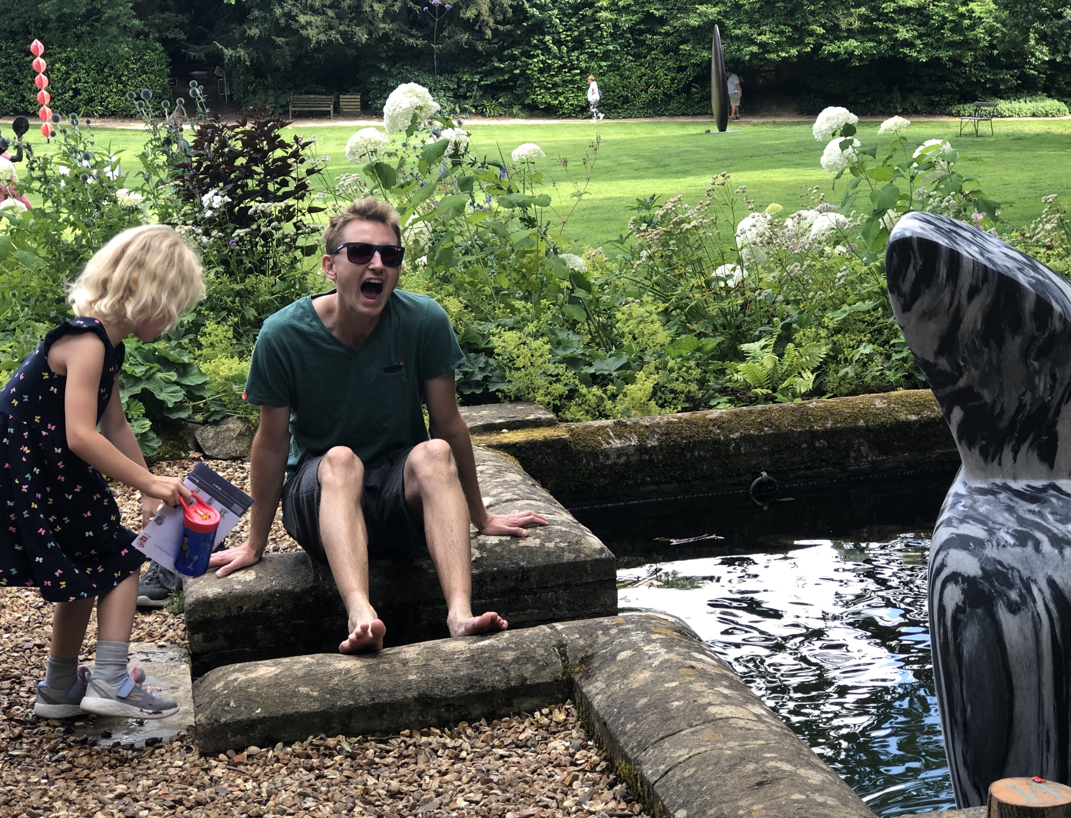 Cold plunge pool Painswick Rococo Garden review
