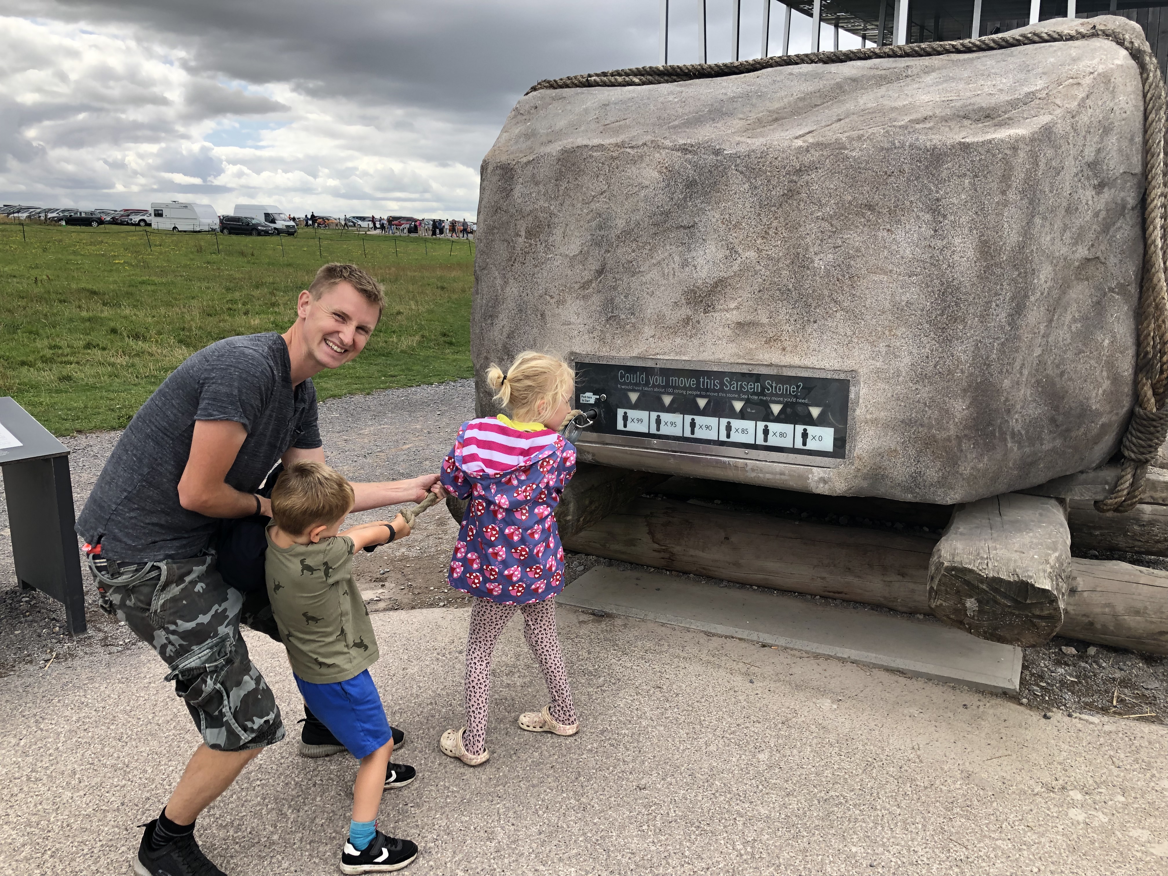 Our first family visit to Stonehenge