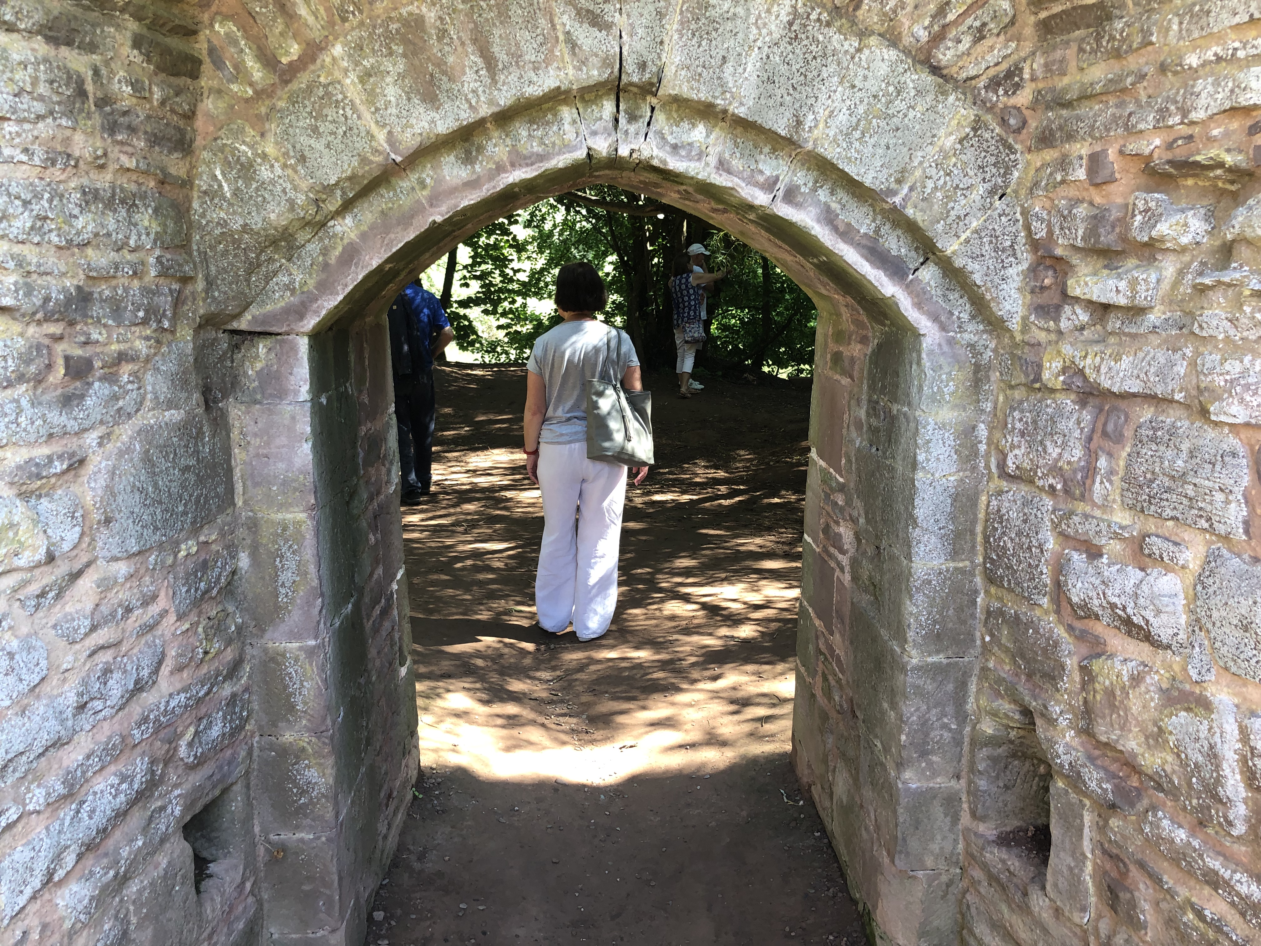 Skenfrith Castle Wales with kids