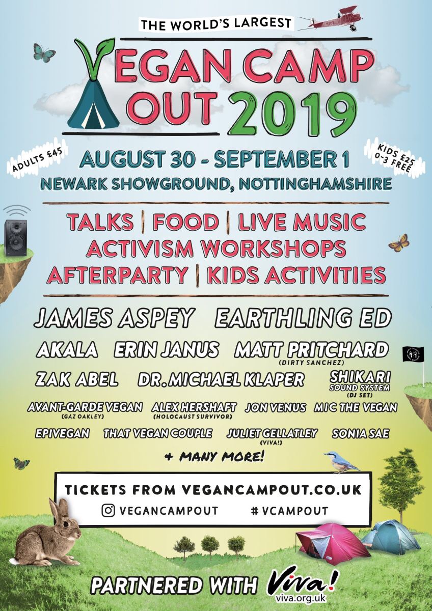 UK Vegan Campout 2019 review