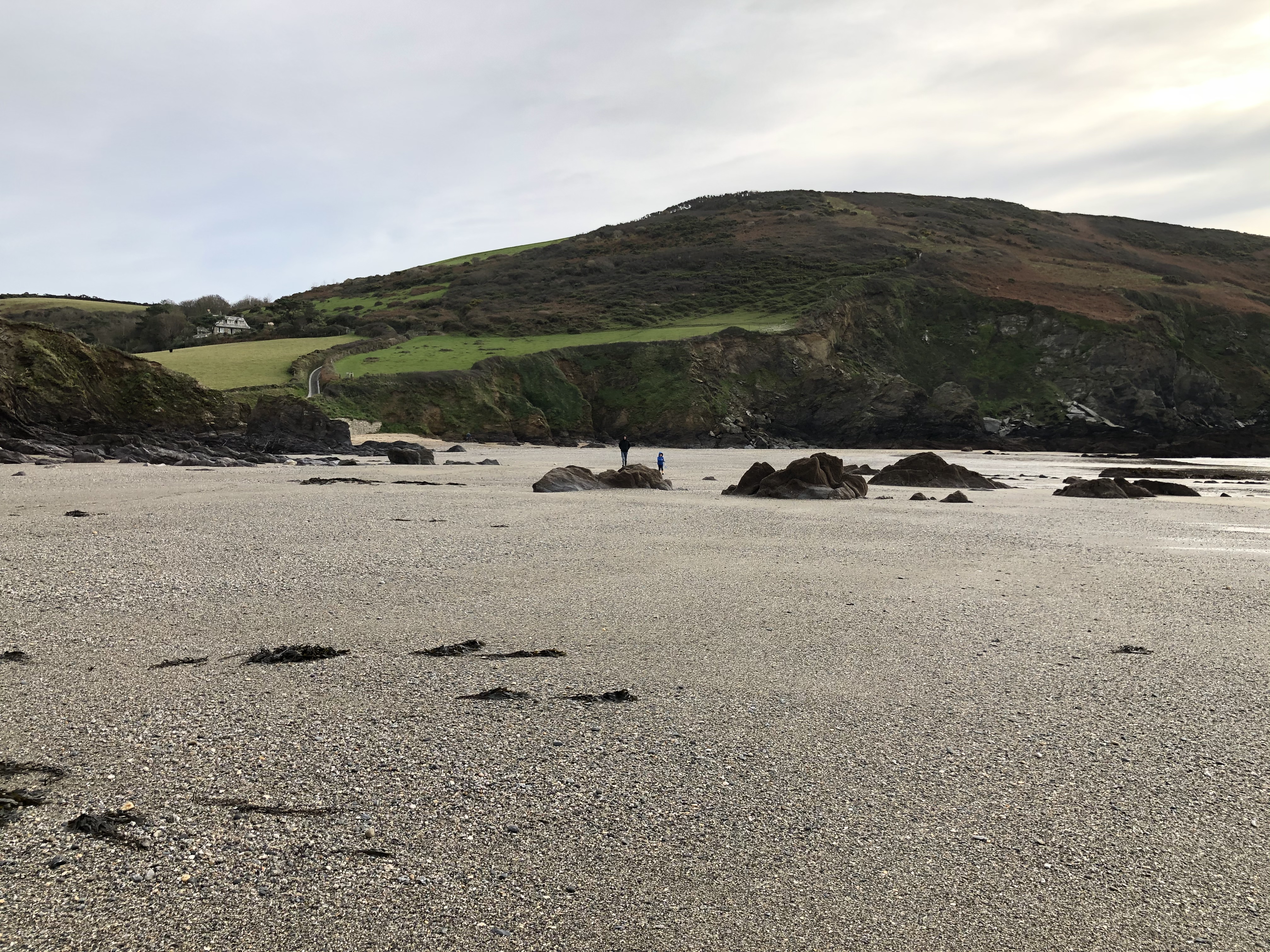 Cornwall with kids: Hemmick Beach