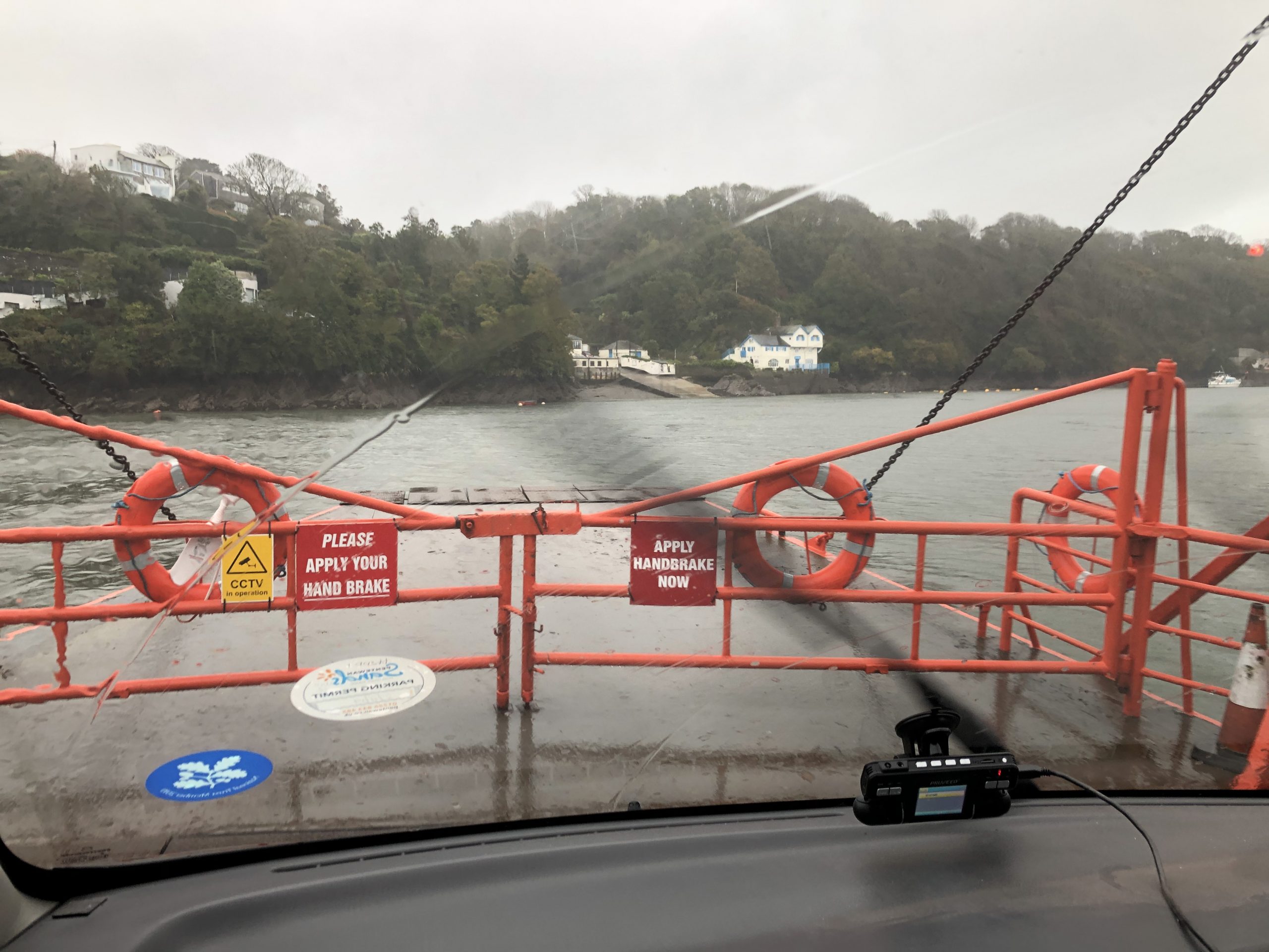 Cornwall with kids: River Fowey car ferry crossing