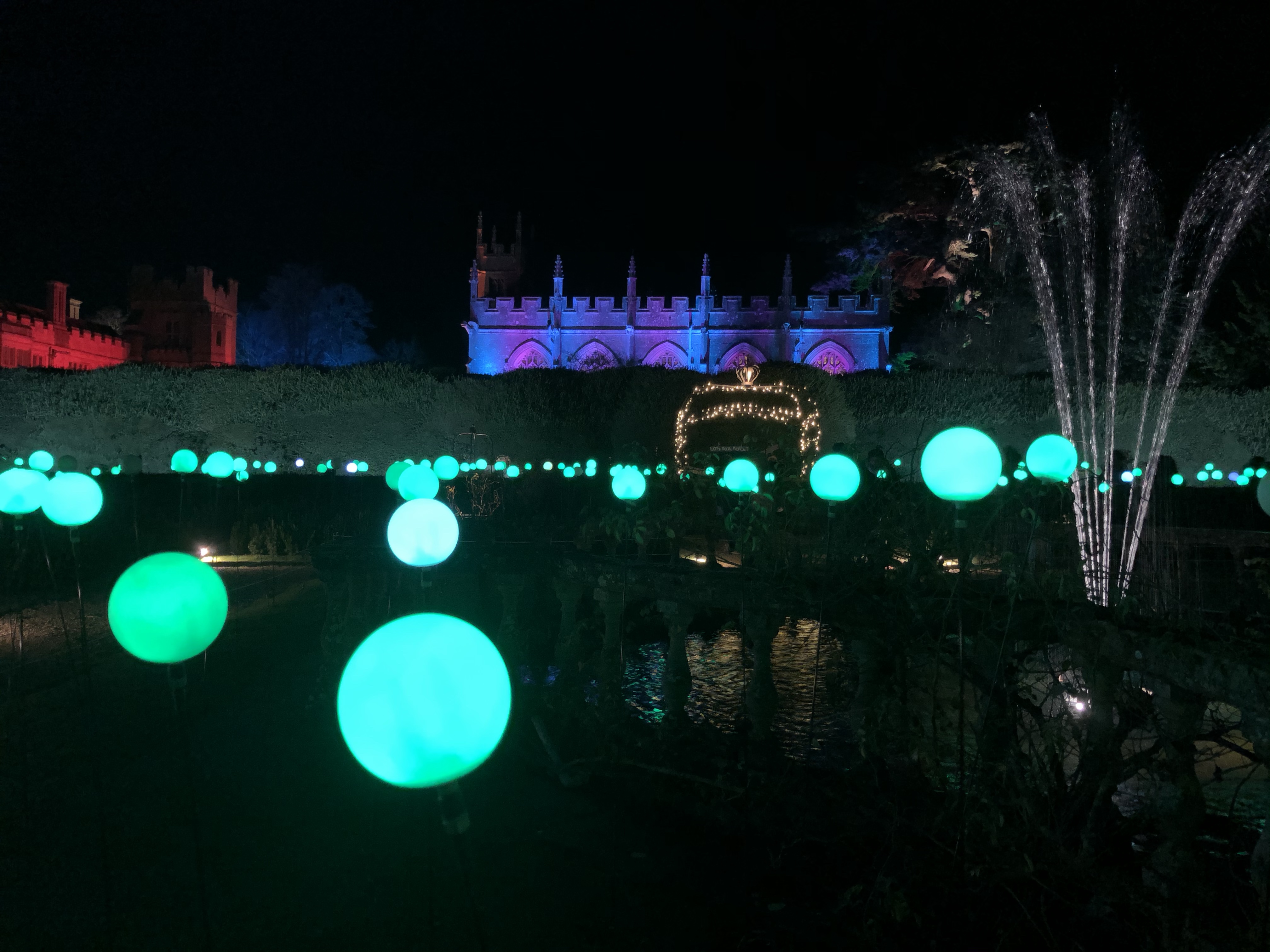 Sudeley Castle Spectacle of Light review + photos