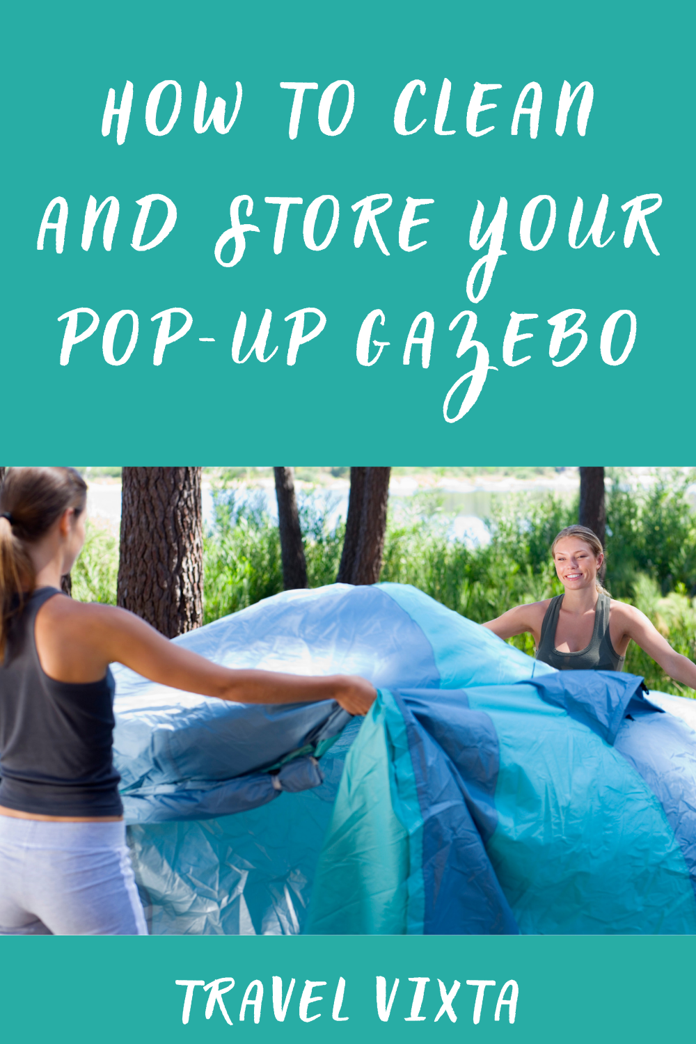 How to clean and store your pop-up gazebo