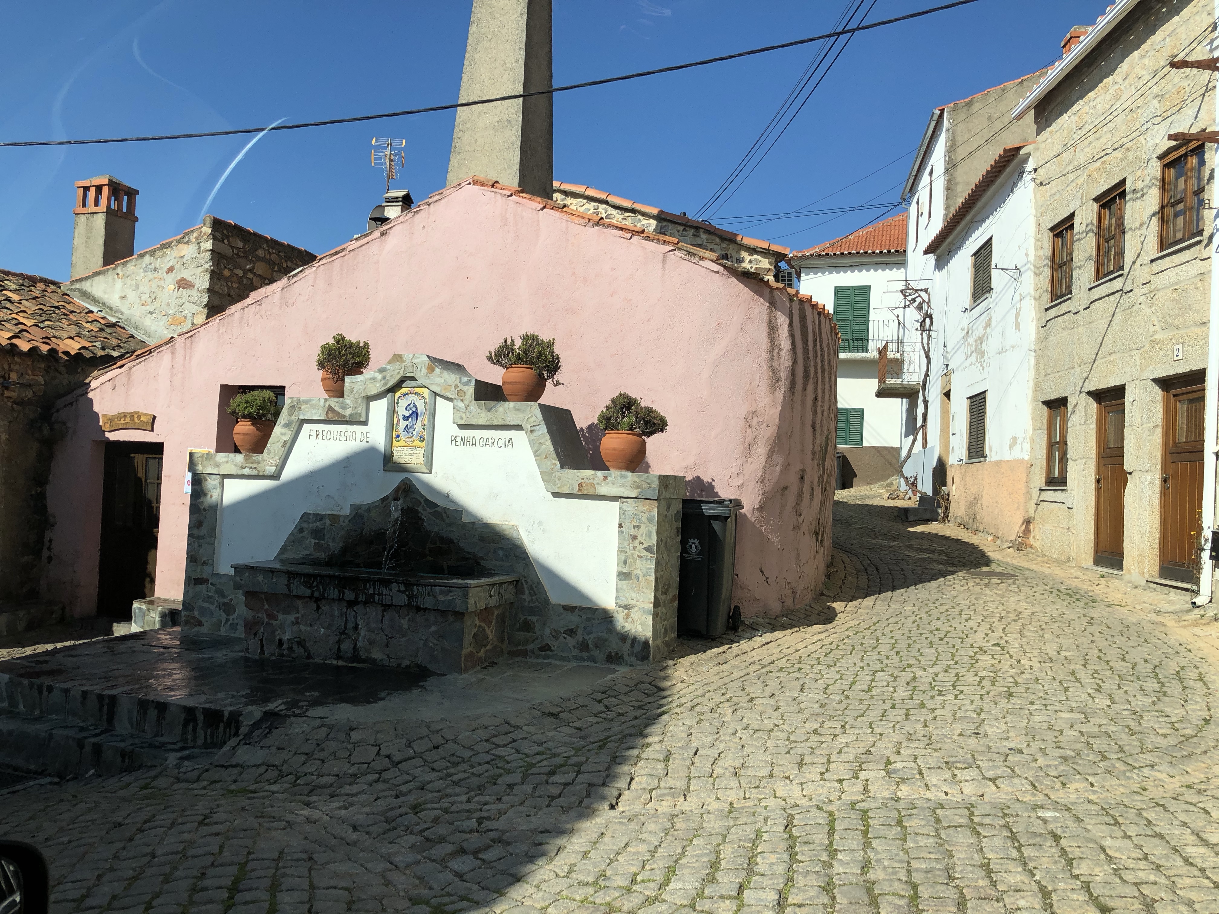 Portuguese streets Penha Garcia Portugal
