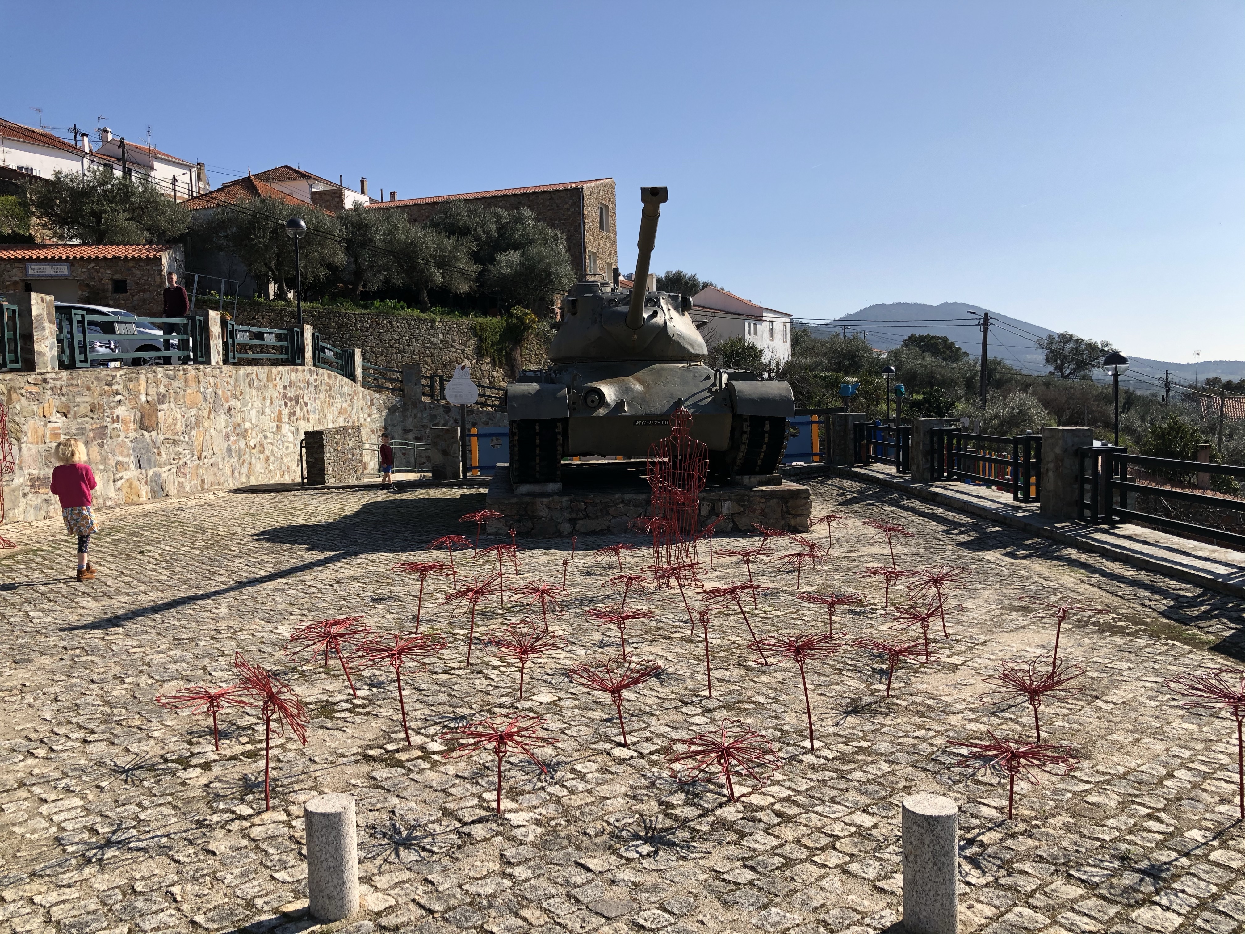War memorial Penha Garcia Portugal