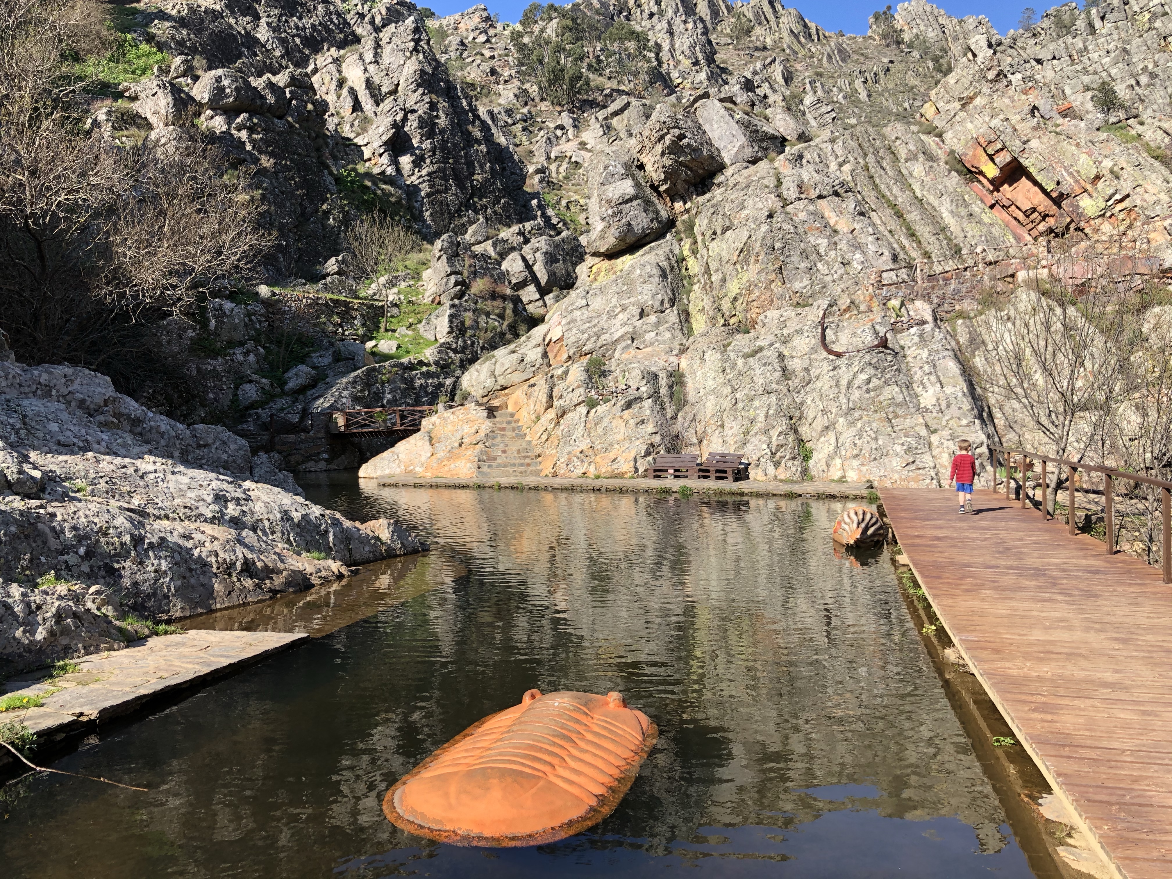 penha garcia swimming lake - great instagram spots castelo branco portugal