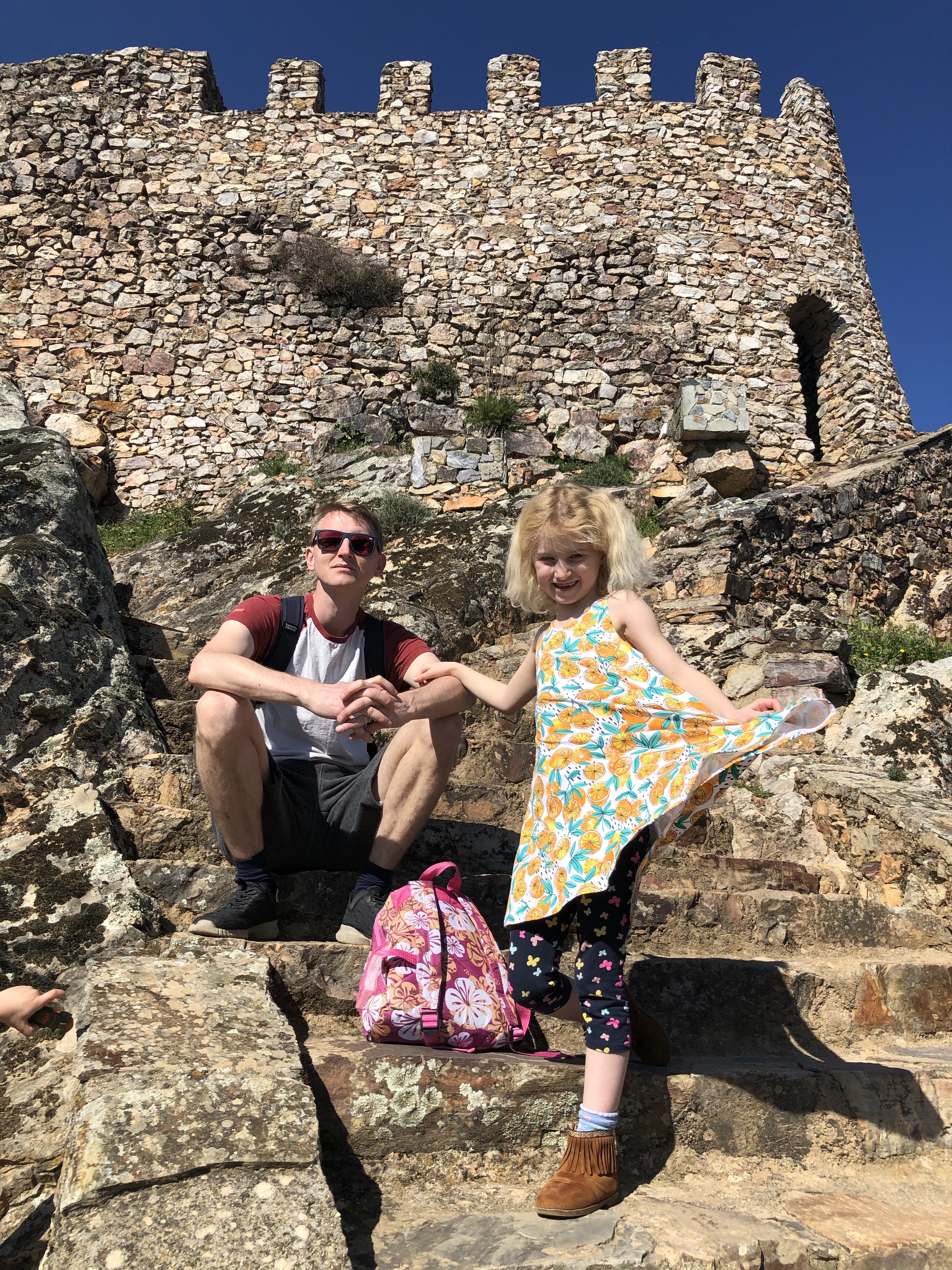 Castle Penha Garcia Castelo Branco Portugal travel with kids