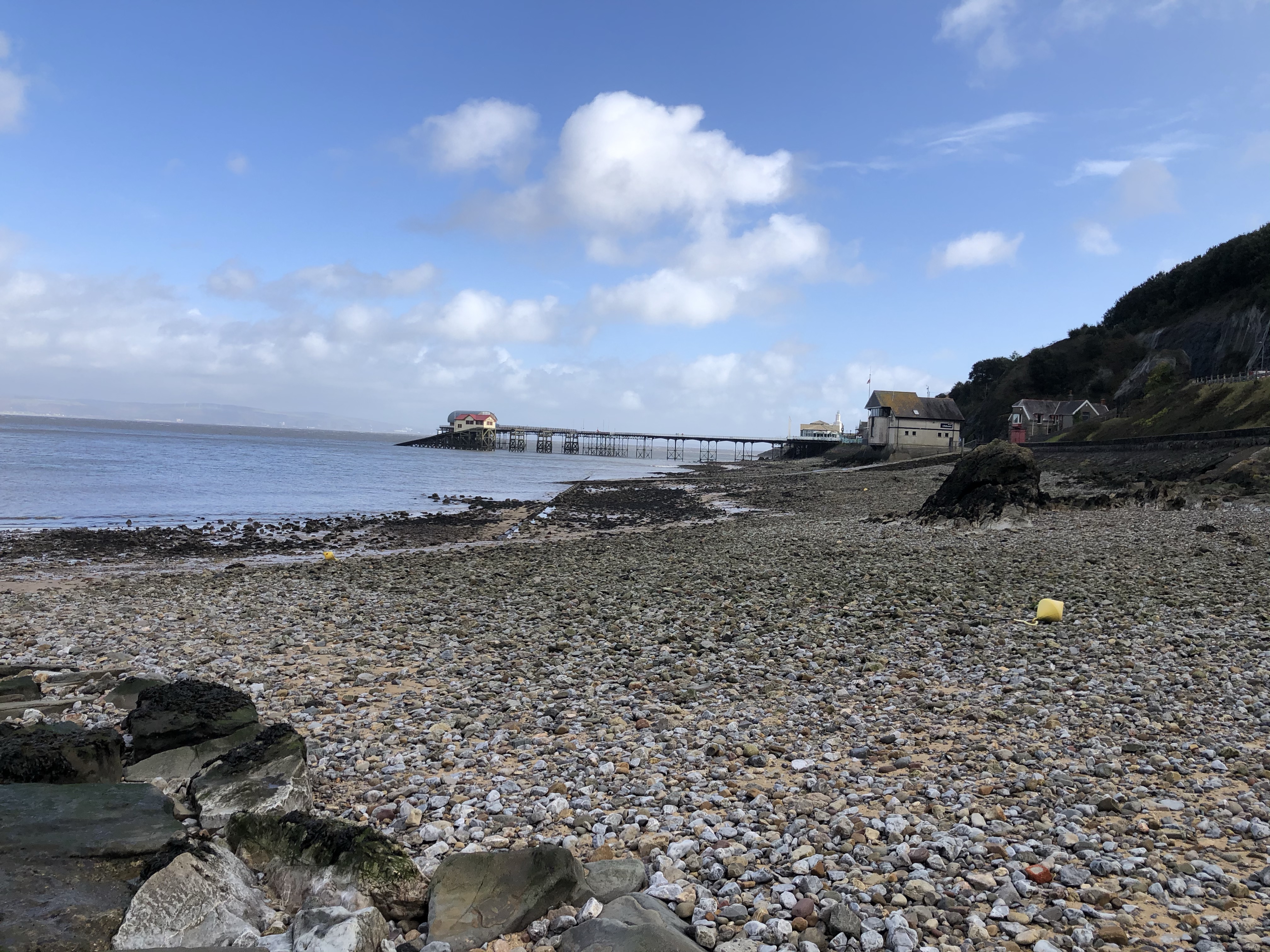 Mumbles beach and pier