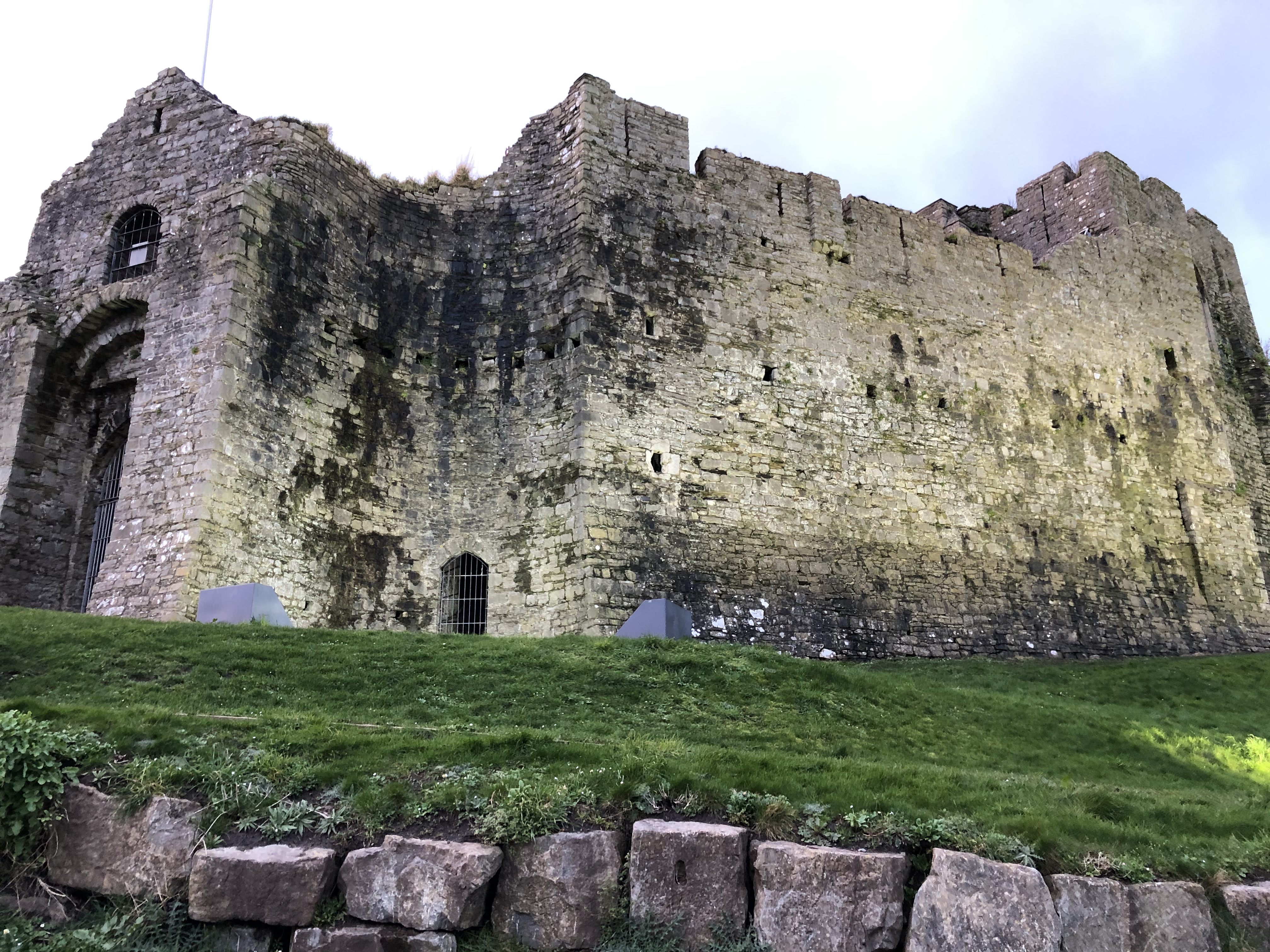 Oystermouth Castle Mumbles Gower Wales