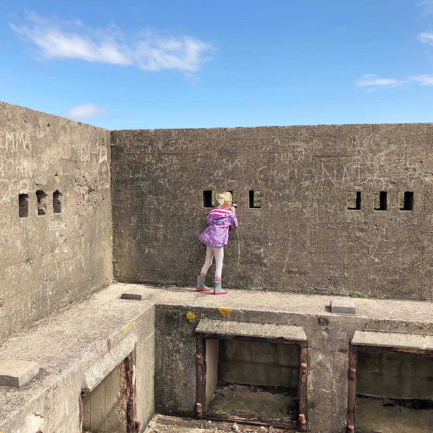 Brean Down Fort coastal walk