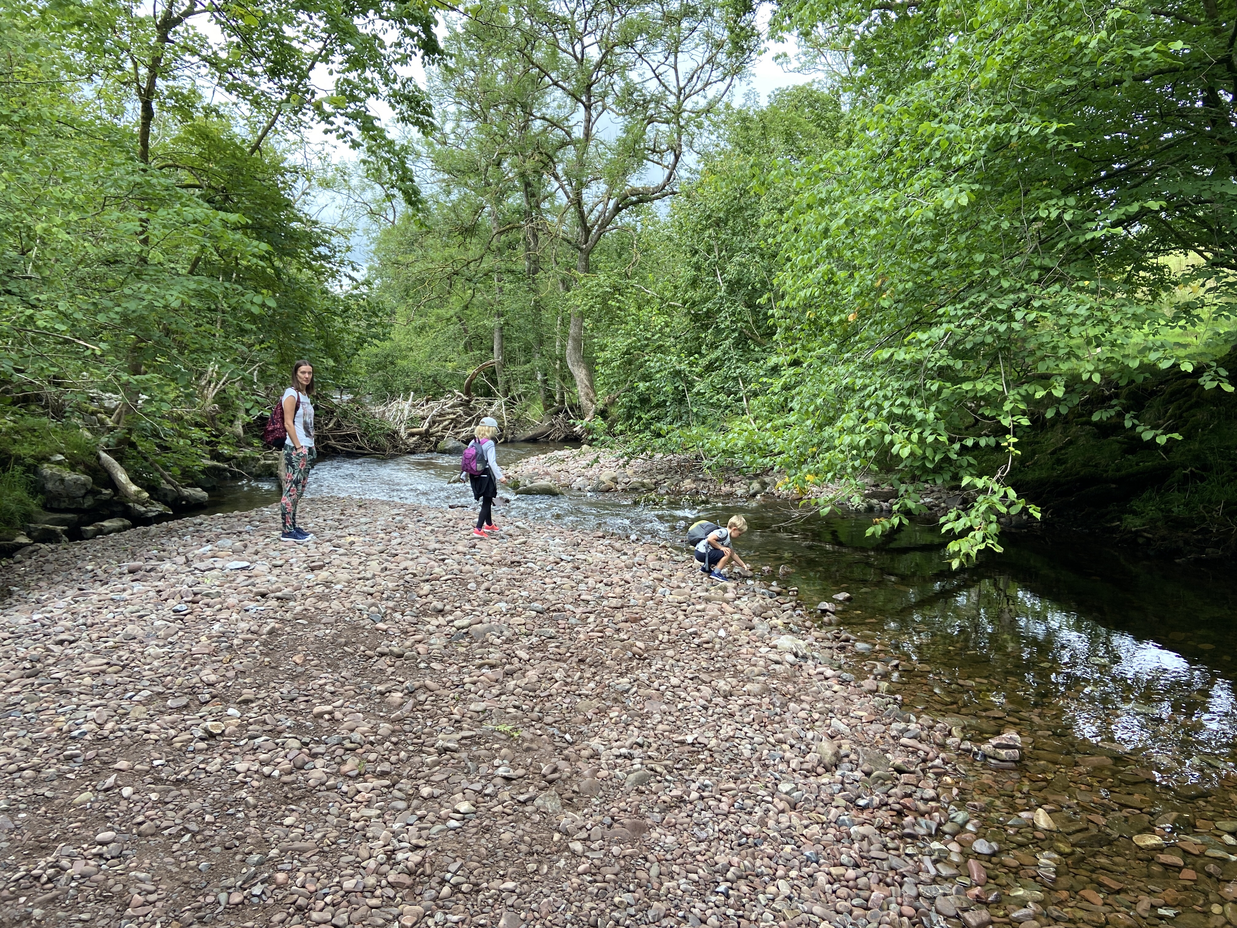 Ystradfellte waterfalls Brecon Beacons National Park four waterfalls walk