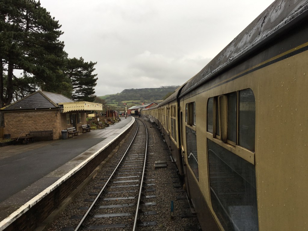 GWSR Steam Train Cheltenham Racecourse