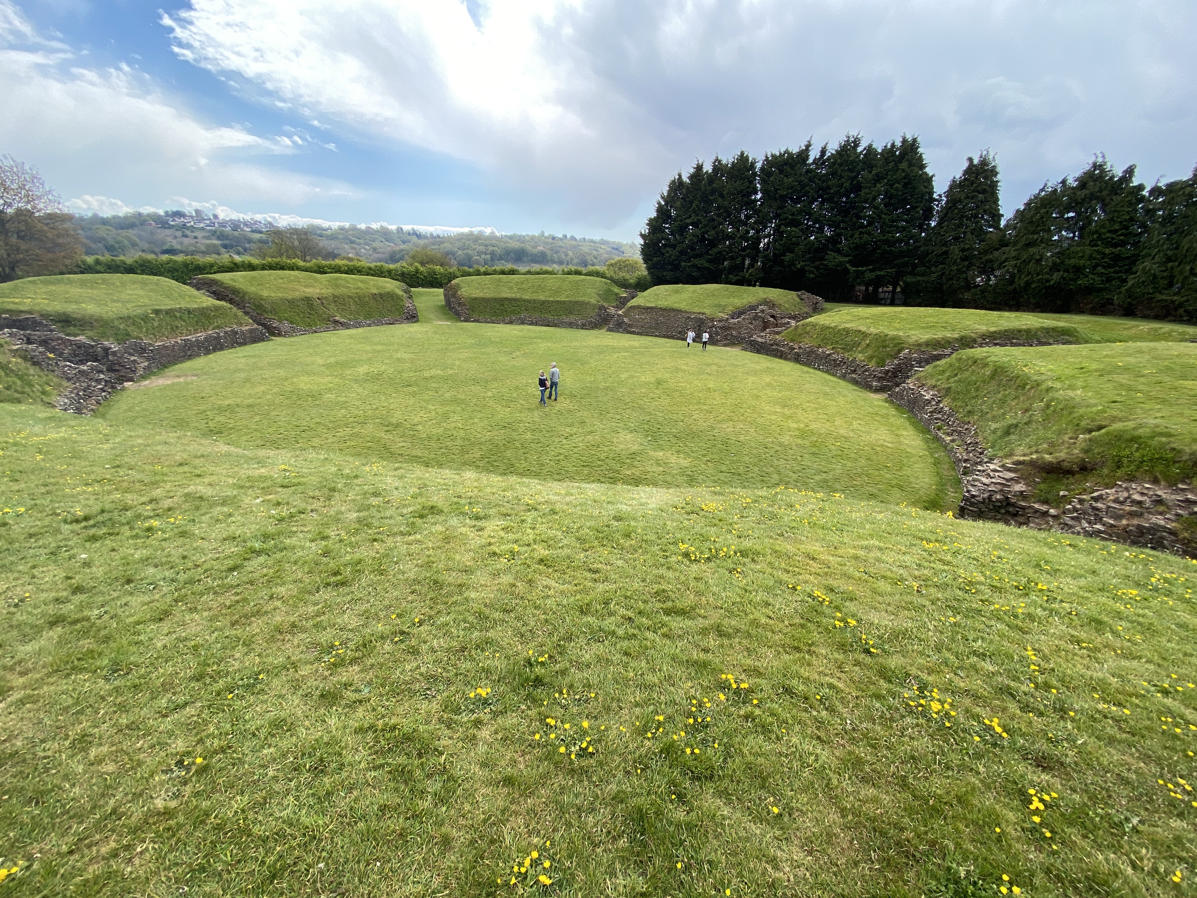 Caerleon Amphitheatre in Newport