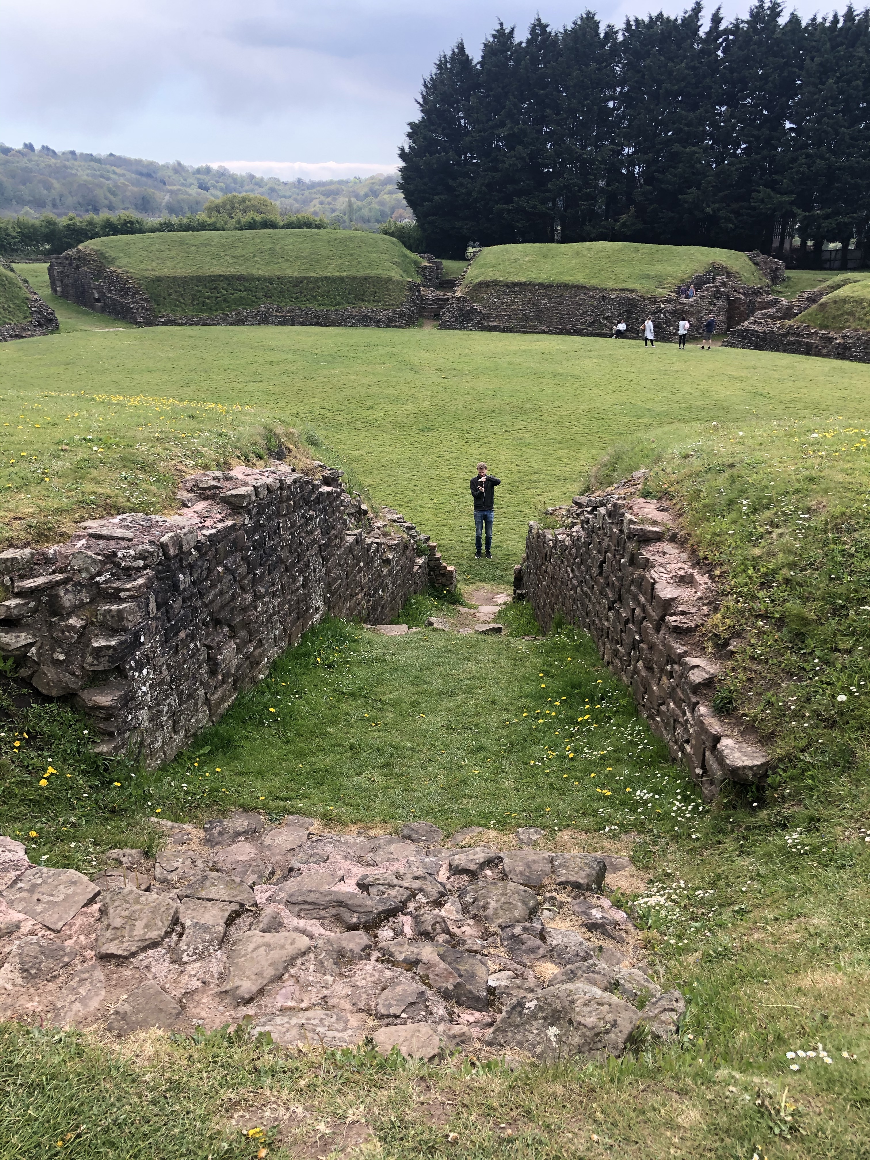 Caerleon Amphitheatre in Newport
