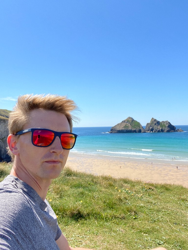 Holywell beach near newquay cornwall