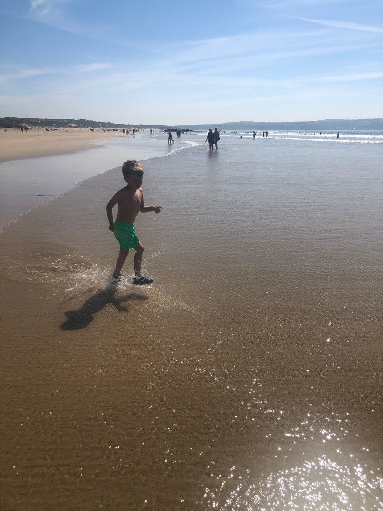 The Towans beach in Cornwall