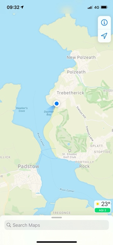 Daymer Beach to Brea Beach coastal path walk Cornwall stunning views