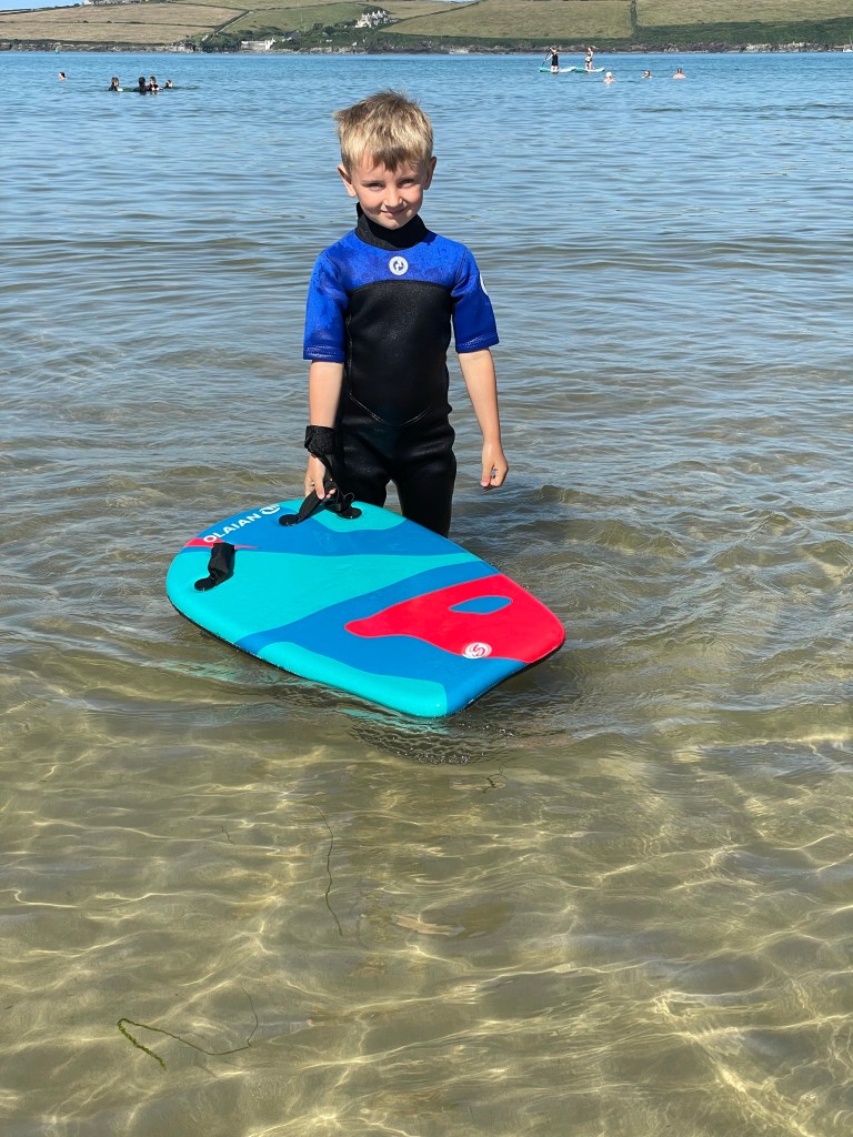 Daymer Beach North Cornwall good for kids