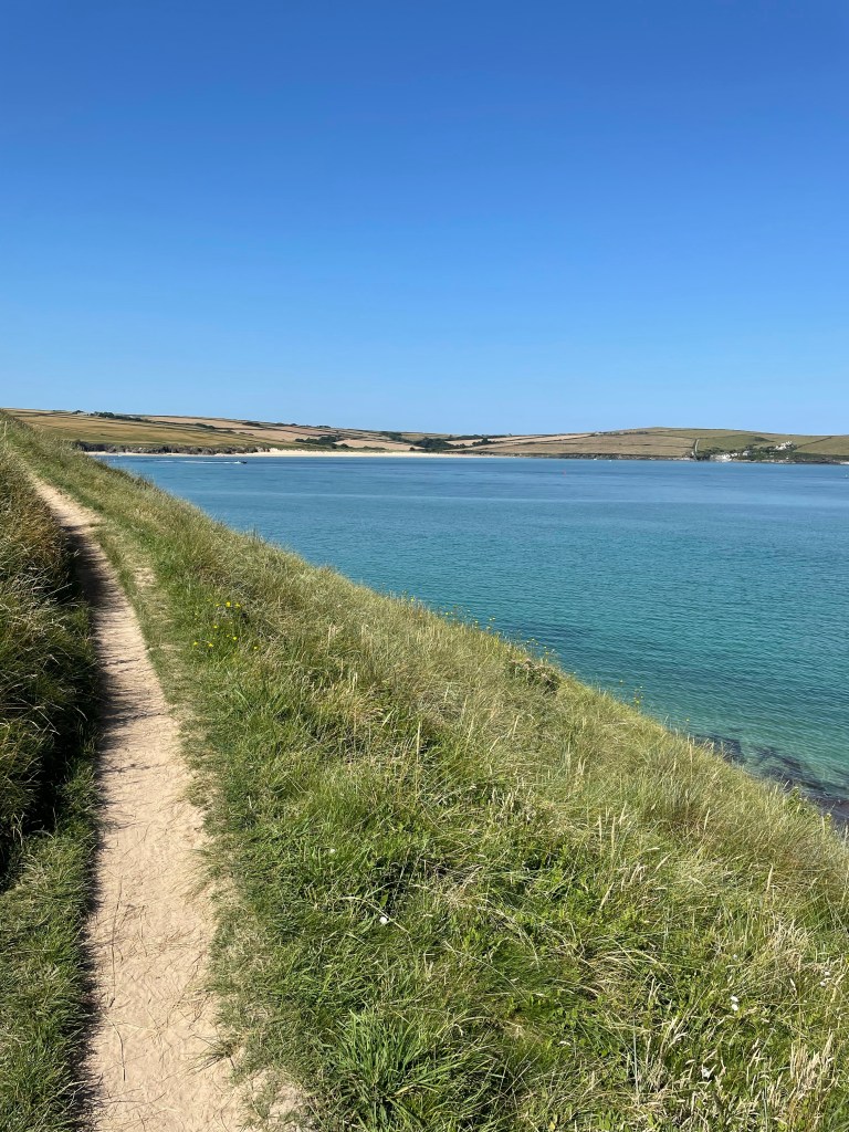 Daymer Beach to Brea Beach coastal path walk Cornwall stunning views