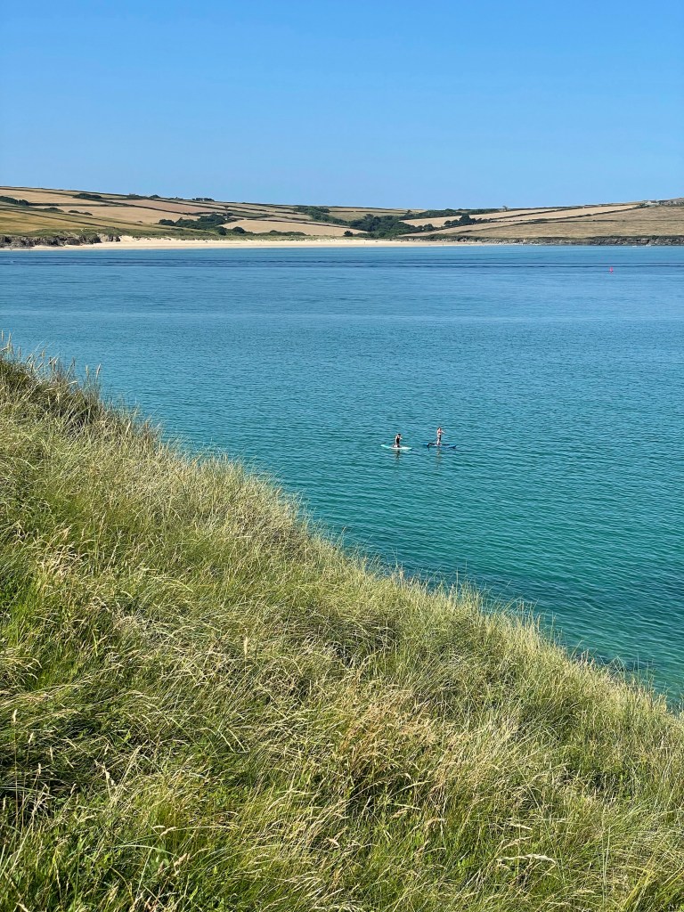 Daymer Beach to Brea Beach coastal path walk Cornwall stunning views