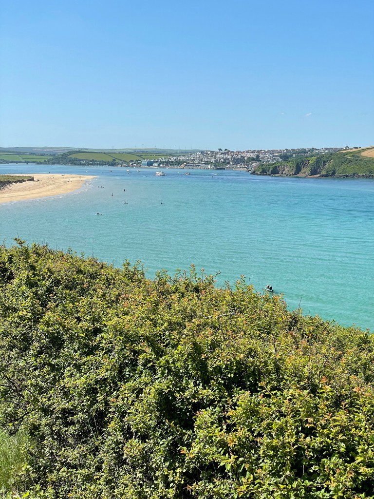 Daymer Beach to Brea Beach coastal path walk Cornwall stunning views
