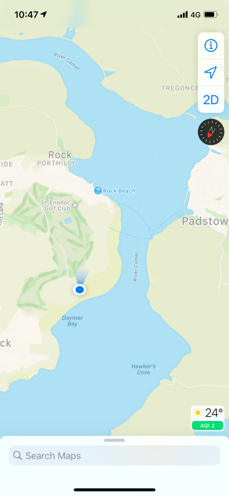 Daymer Beach to Brea Beach coastal path walk Cornwall stunning views
