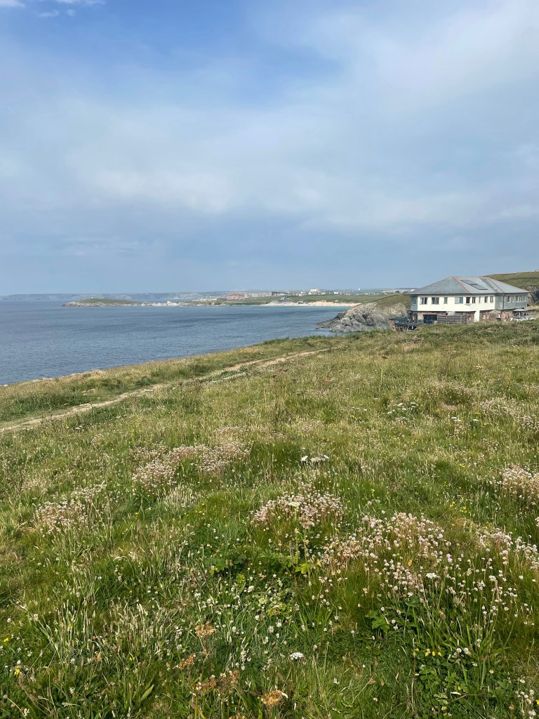 pentire headland cornwall fistral beach views