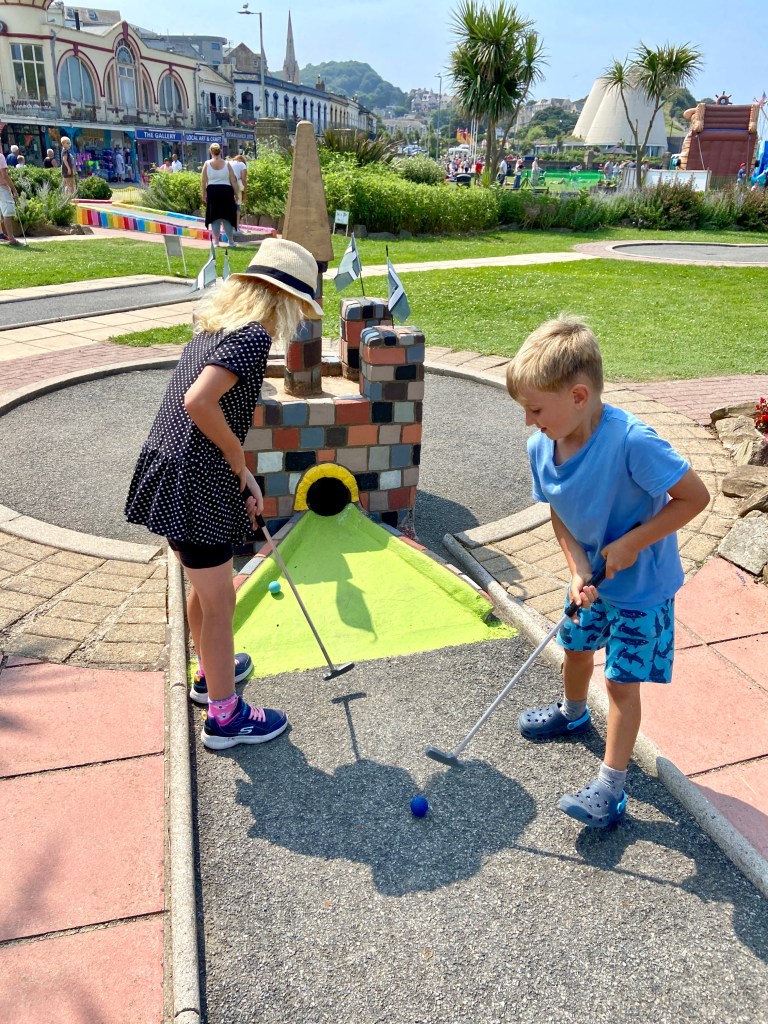 Ilfracombe  crazy golf
