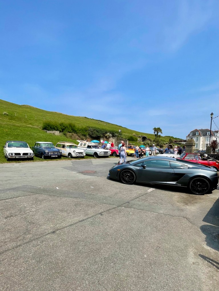 classic car show Ilfracombe 