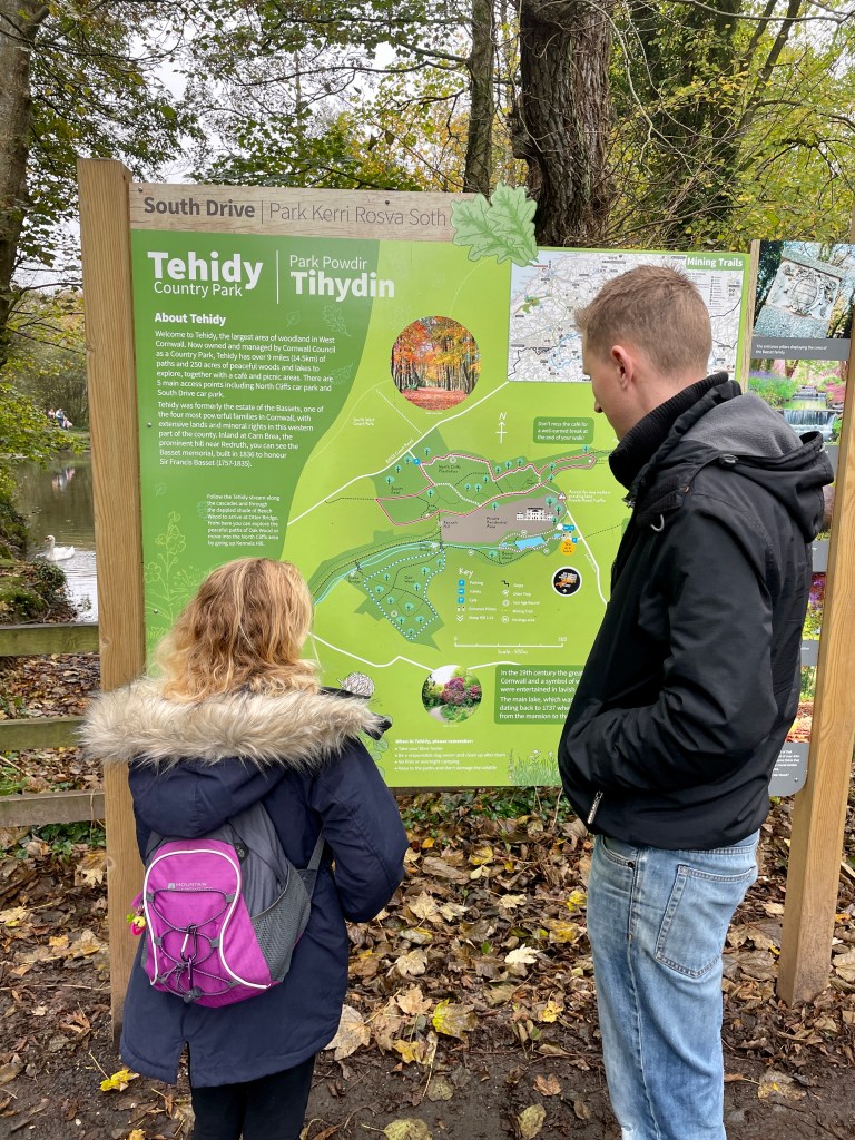 tehidy country park map