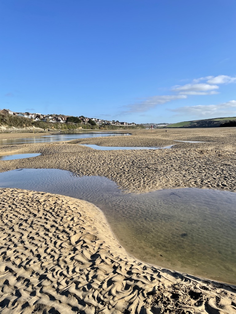 River Gannel low tide