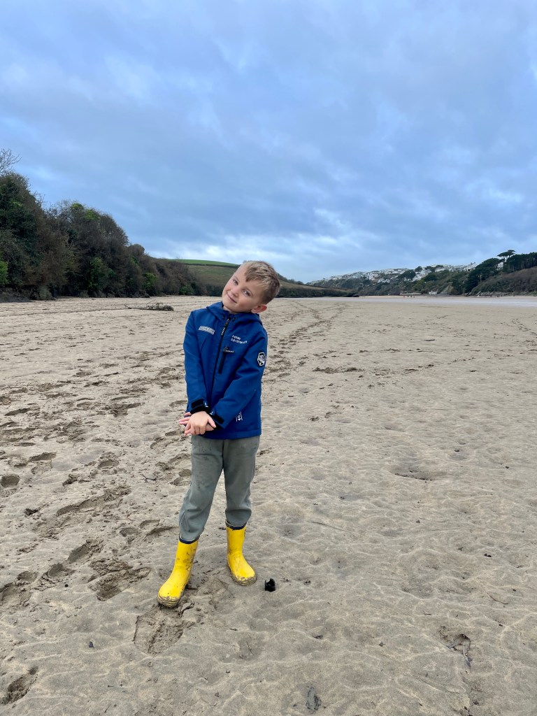 River Gannel to Crantock walk with kids Newquay