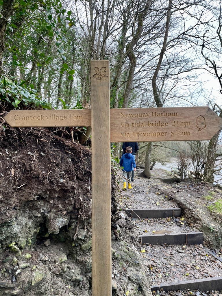 River Gannel Woodland Walk Crantock