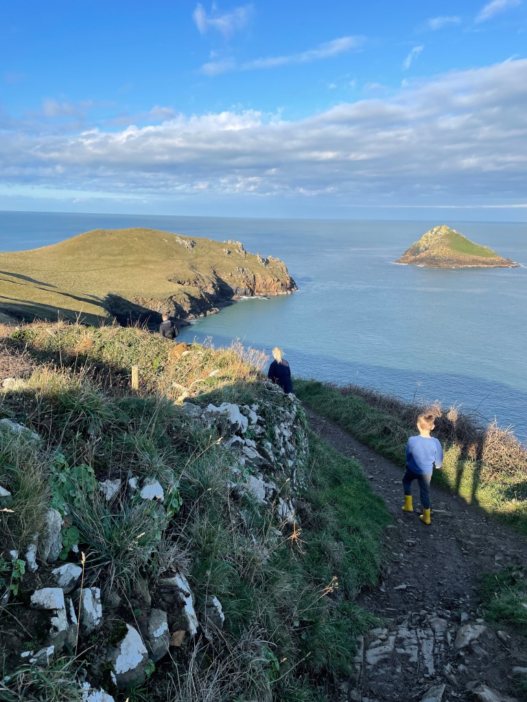 The rumps headland Cornwall Wadebridge National Trust