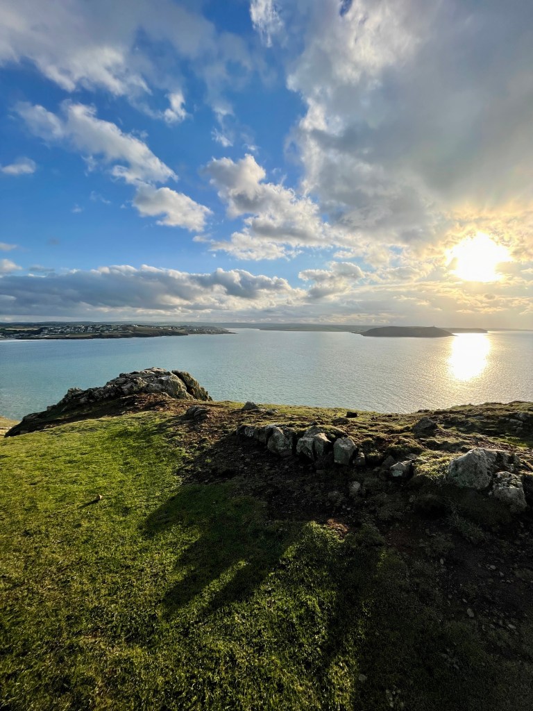 River camel estuary Polzeath Padstow Cornwall