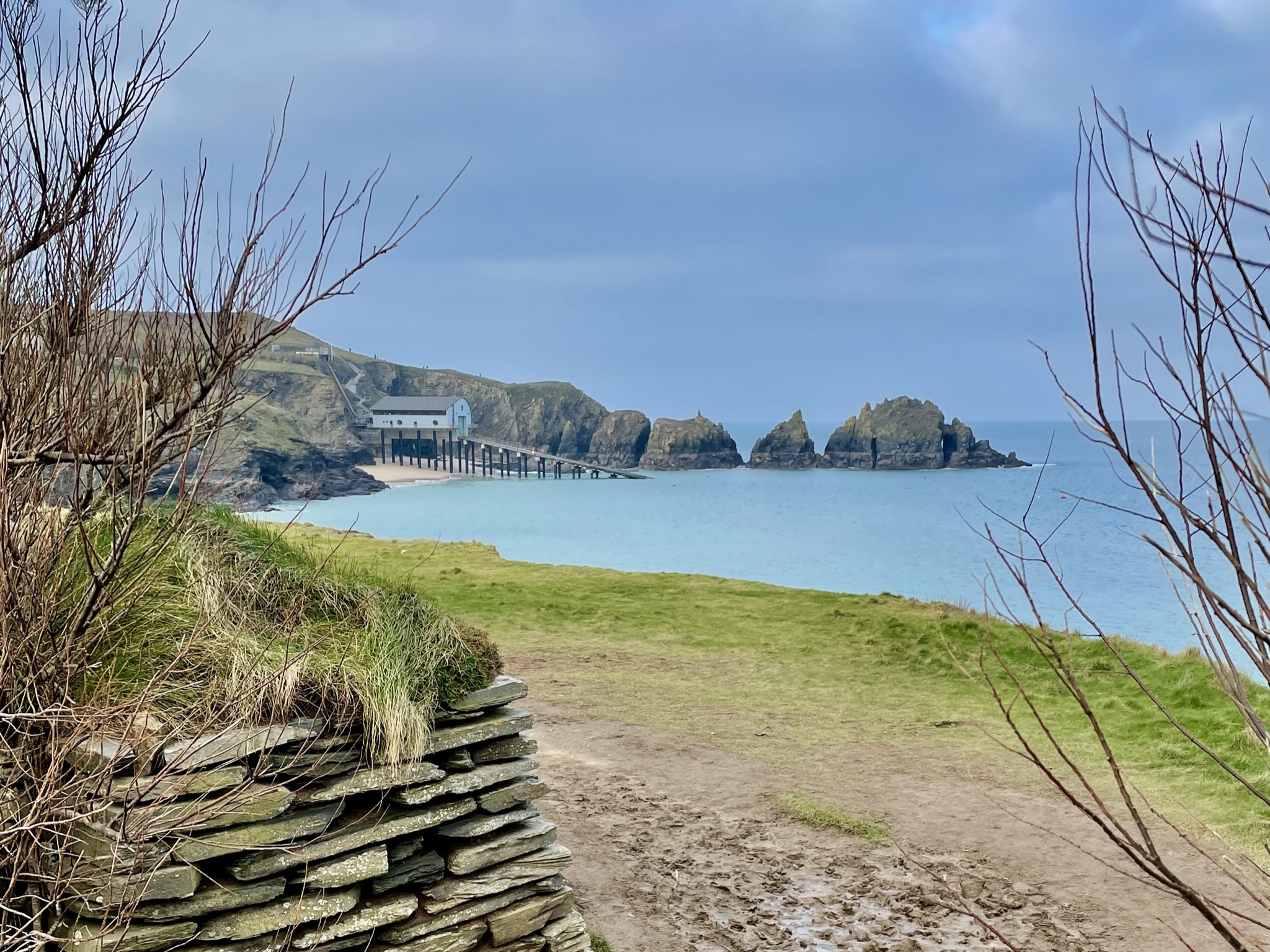padstow lifeboat station rnli cornwall st mother iveys bay
