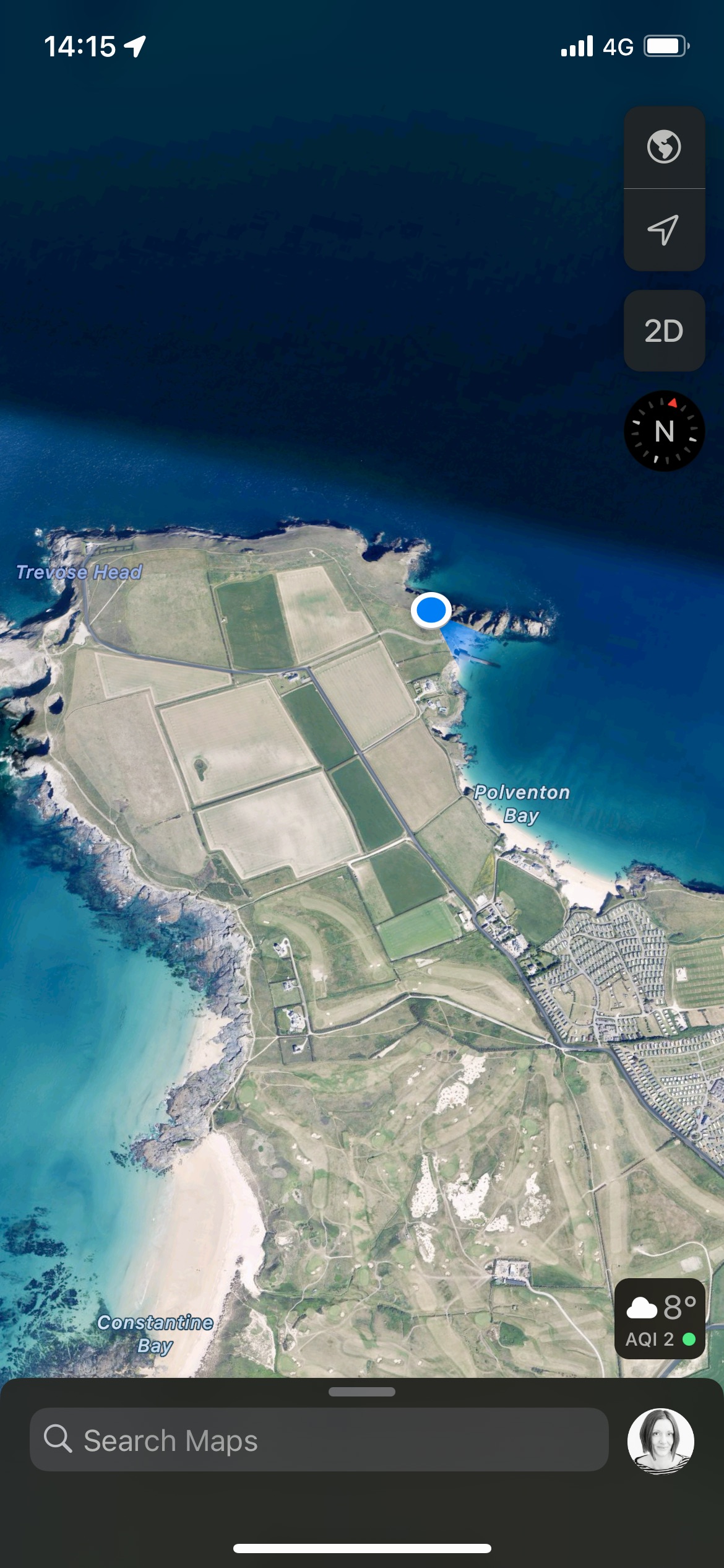 Trevose head lighthouse walk mother iveys bay