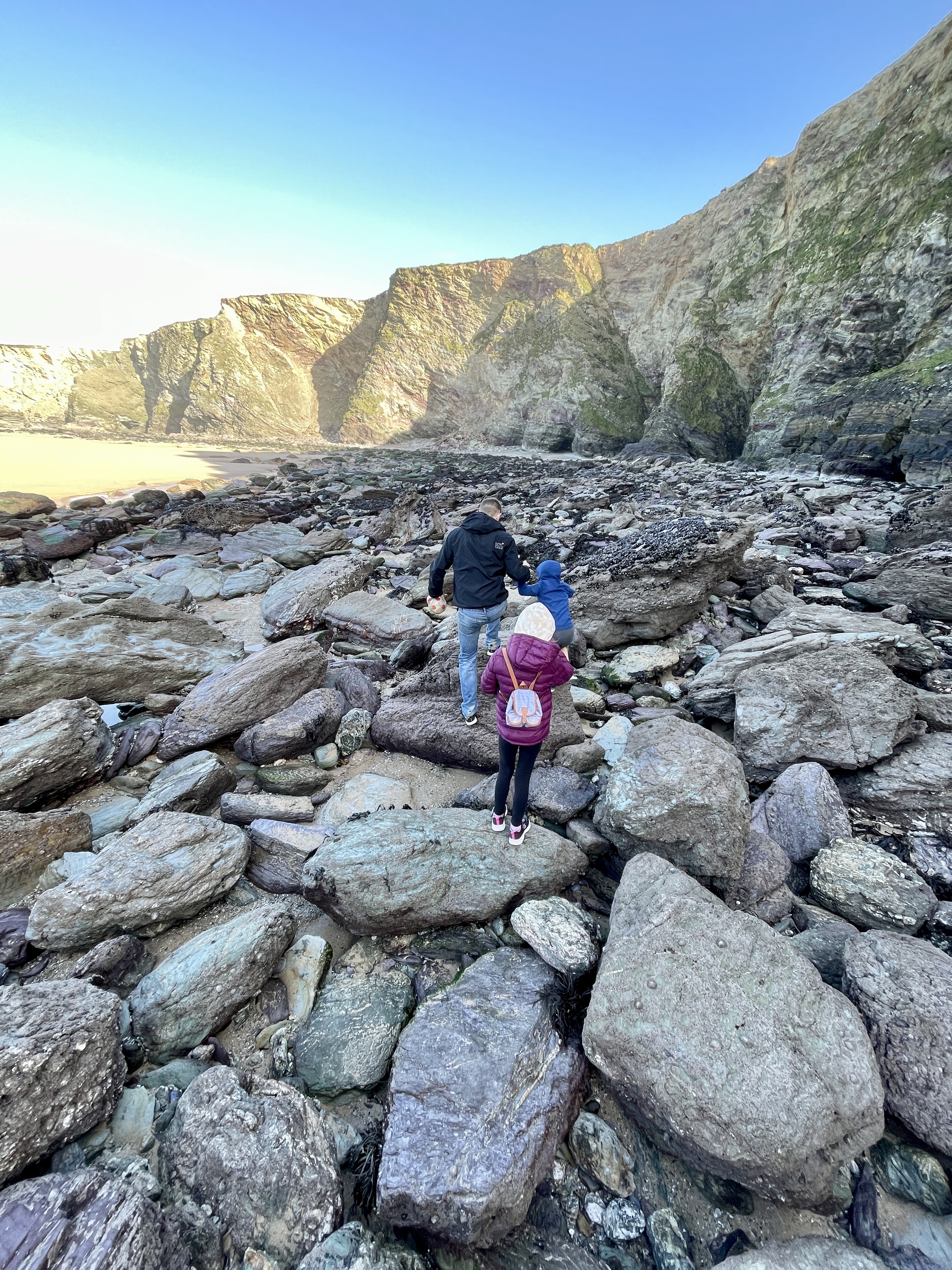 watergate bay rocks