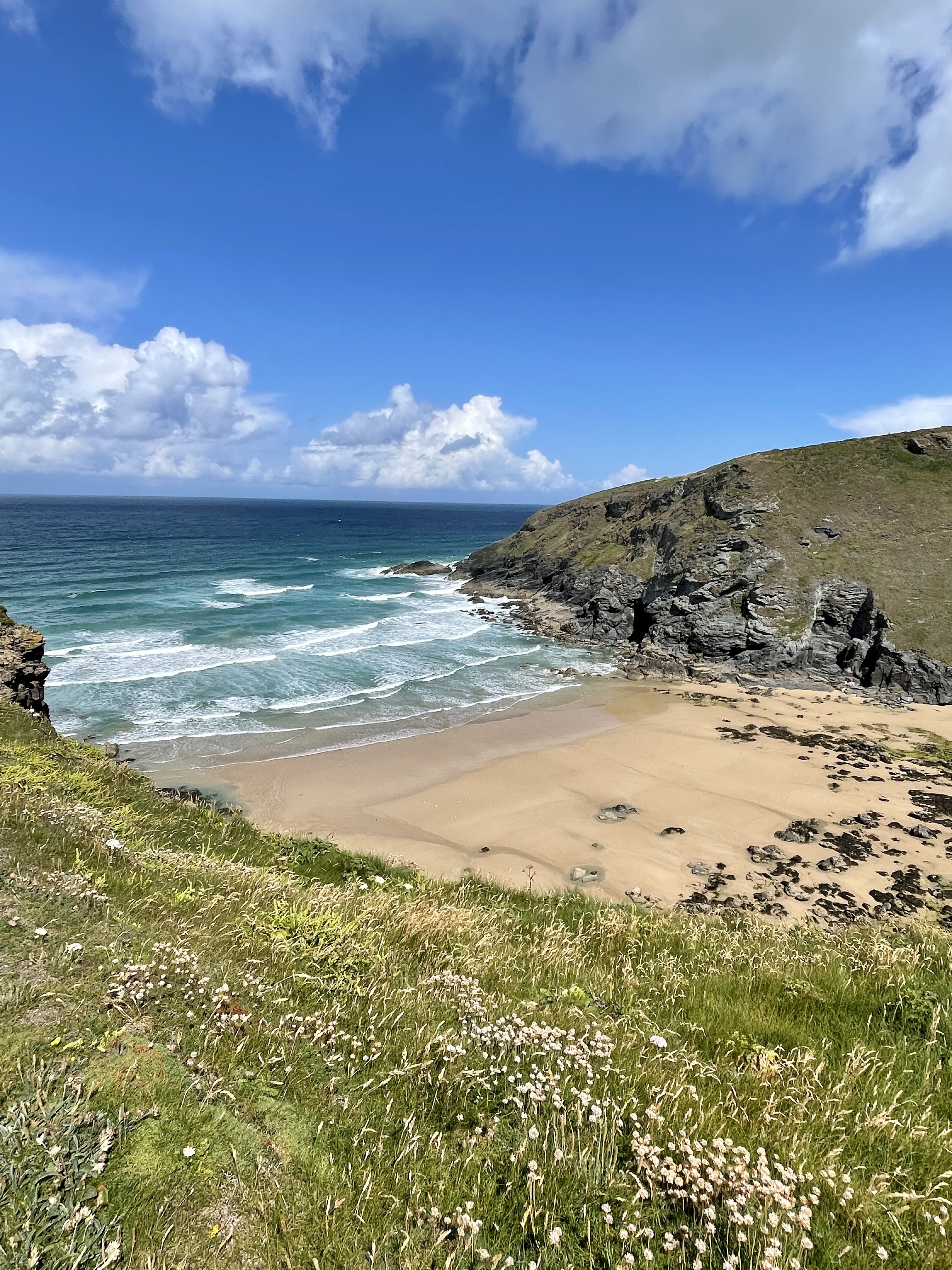 Watergate Bay to Mawgan Porth South West Coastal Path walk