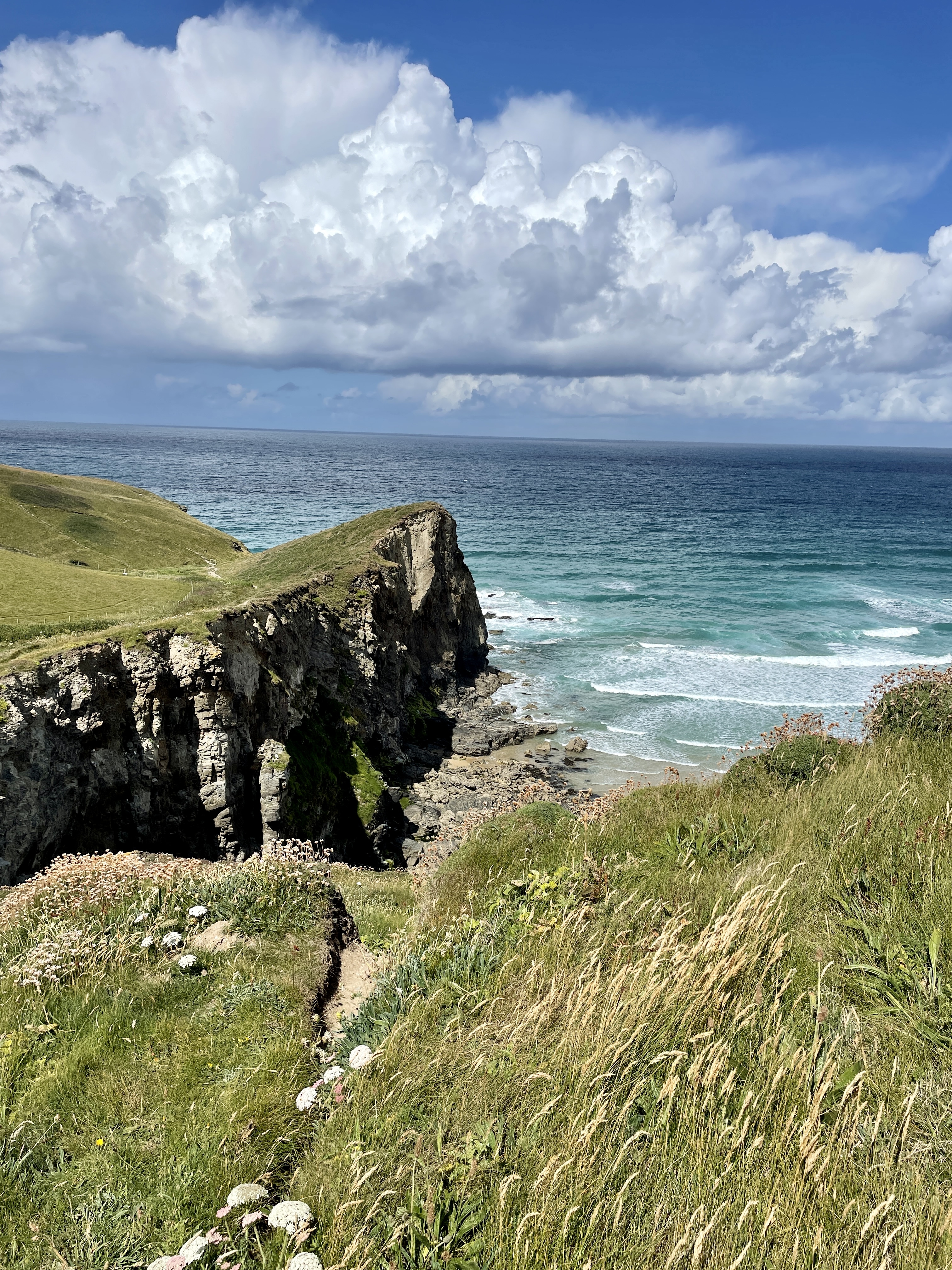 Watergate Bay to Mawgan Porth South West Coastal Path walk